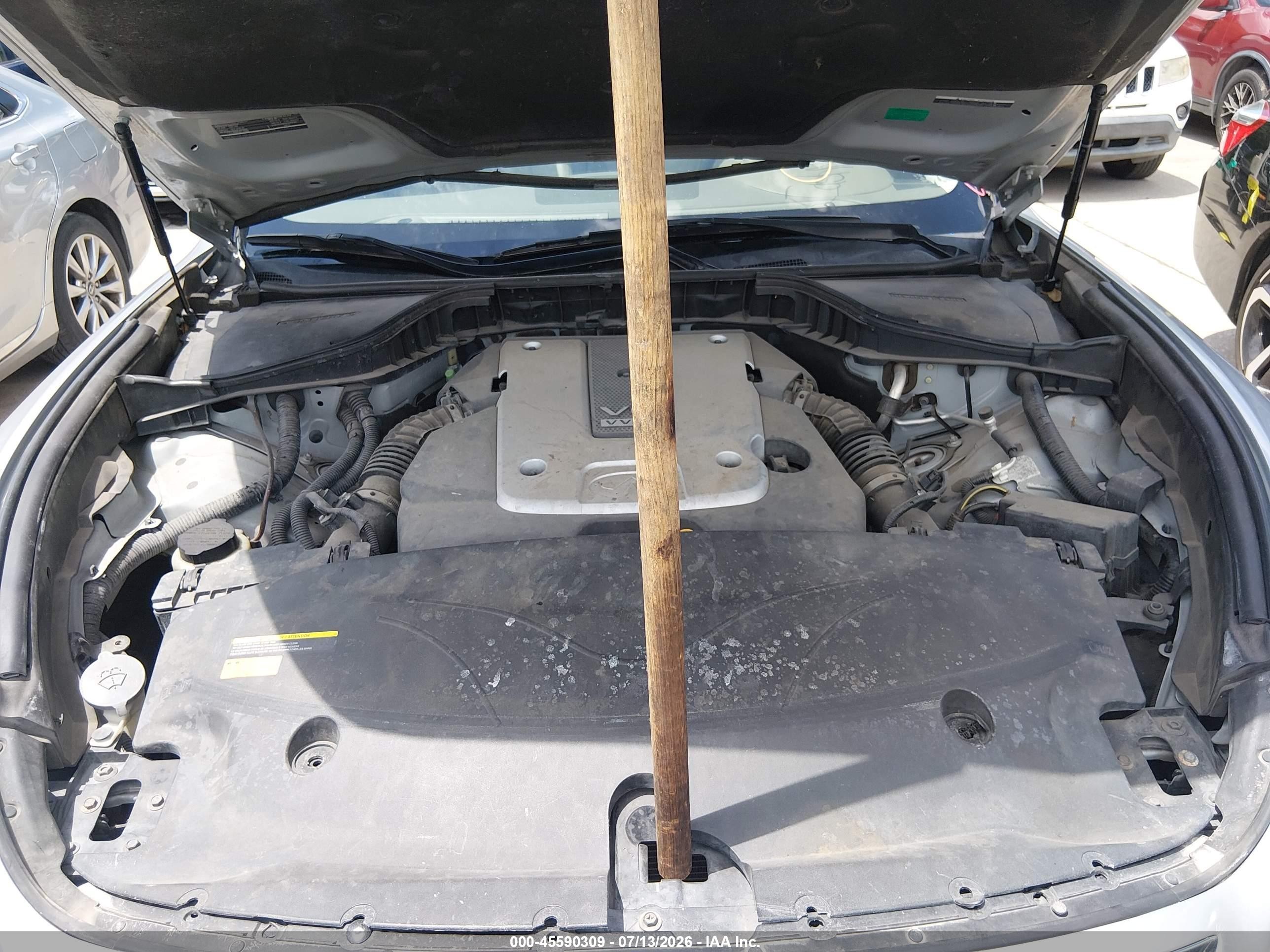 2012 Infiniti M37x   Gray vin: JN1BY1AR0CM395155