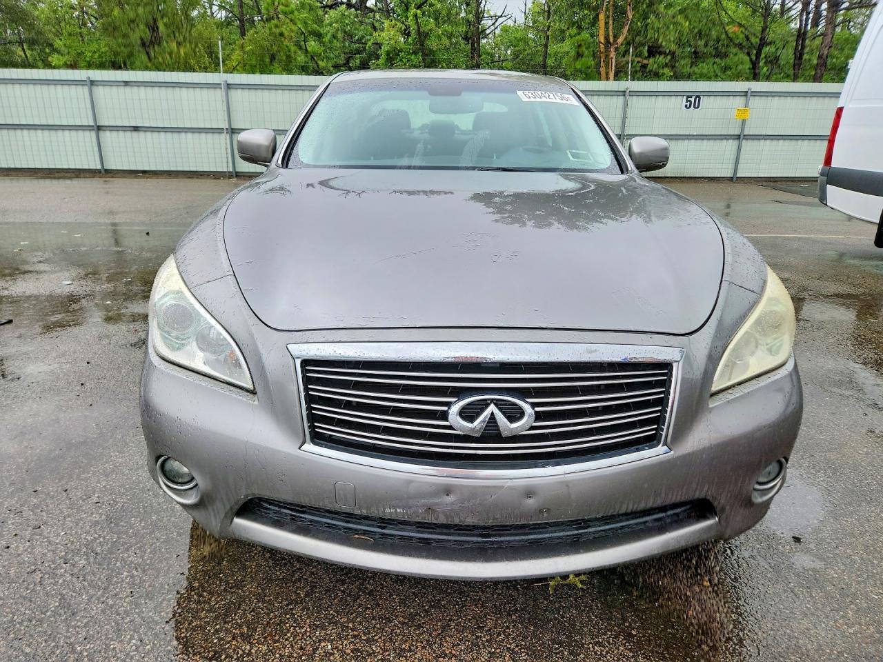2013 Infiniti M37 X Silver vin: JN1BY1AR0DM600183