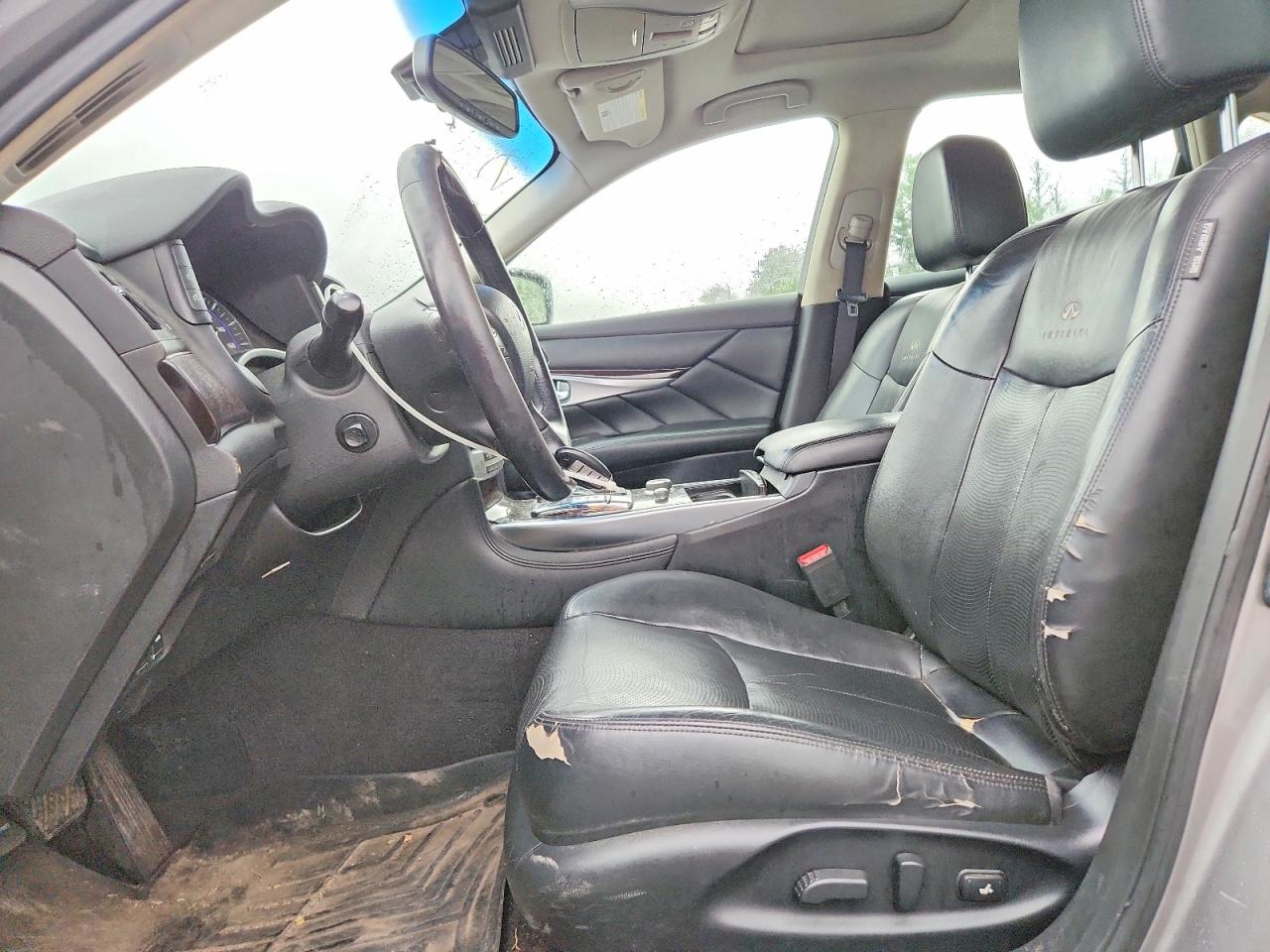2013 Infiniti M37 X Silver vin: JN1BY1AR0DM600183