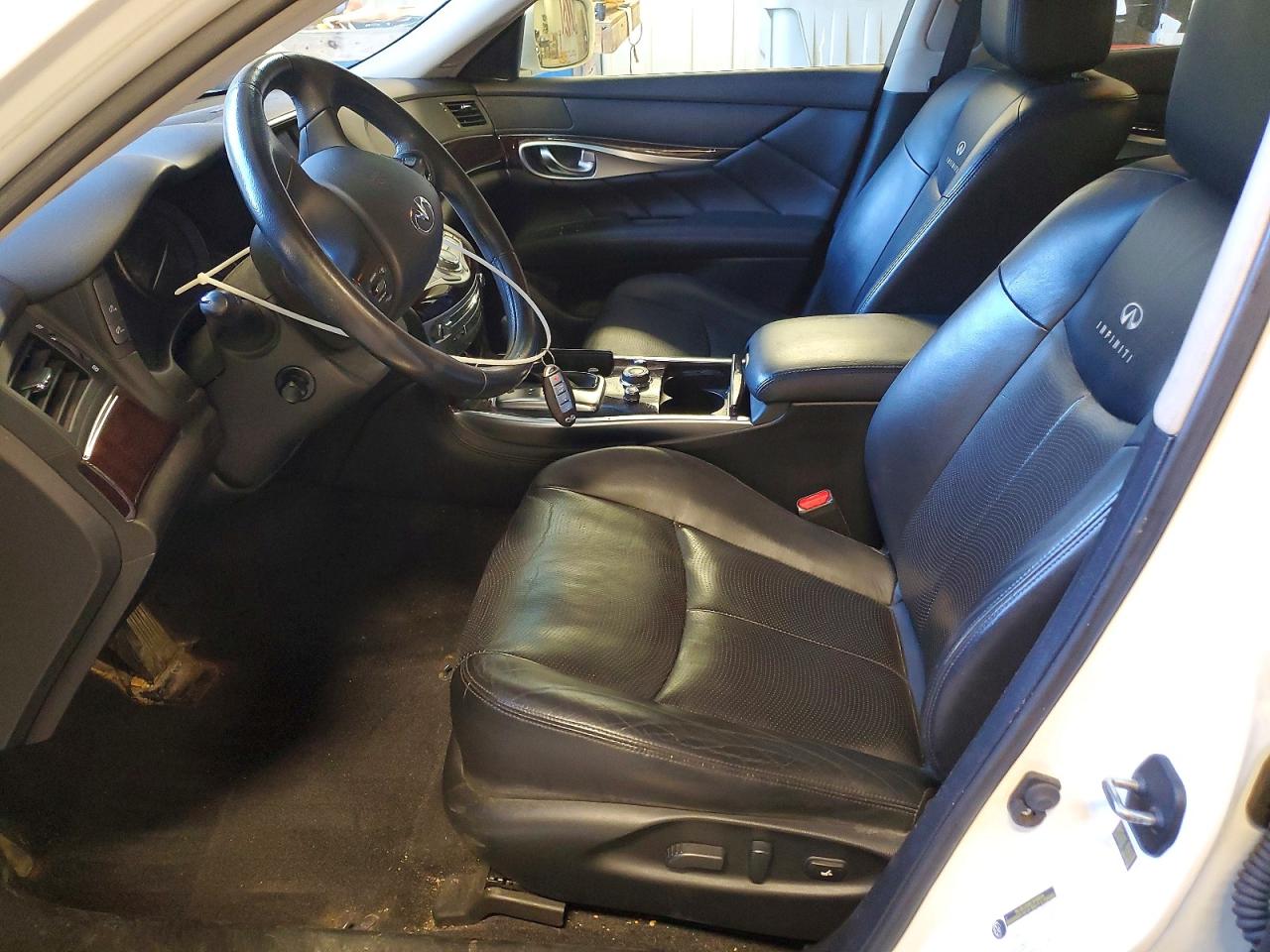 2013 Infiniti M37 X White vin: JN1BY1AR0DM600832