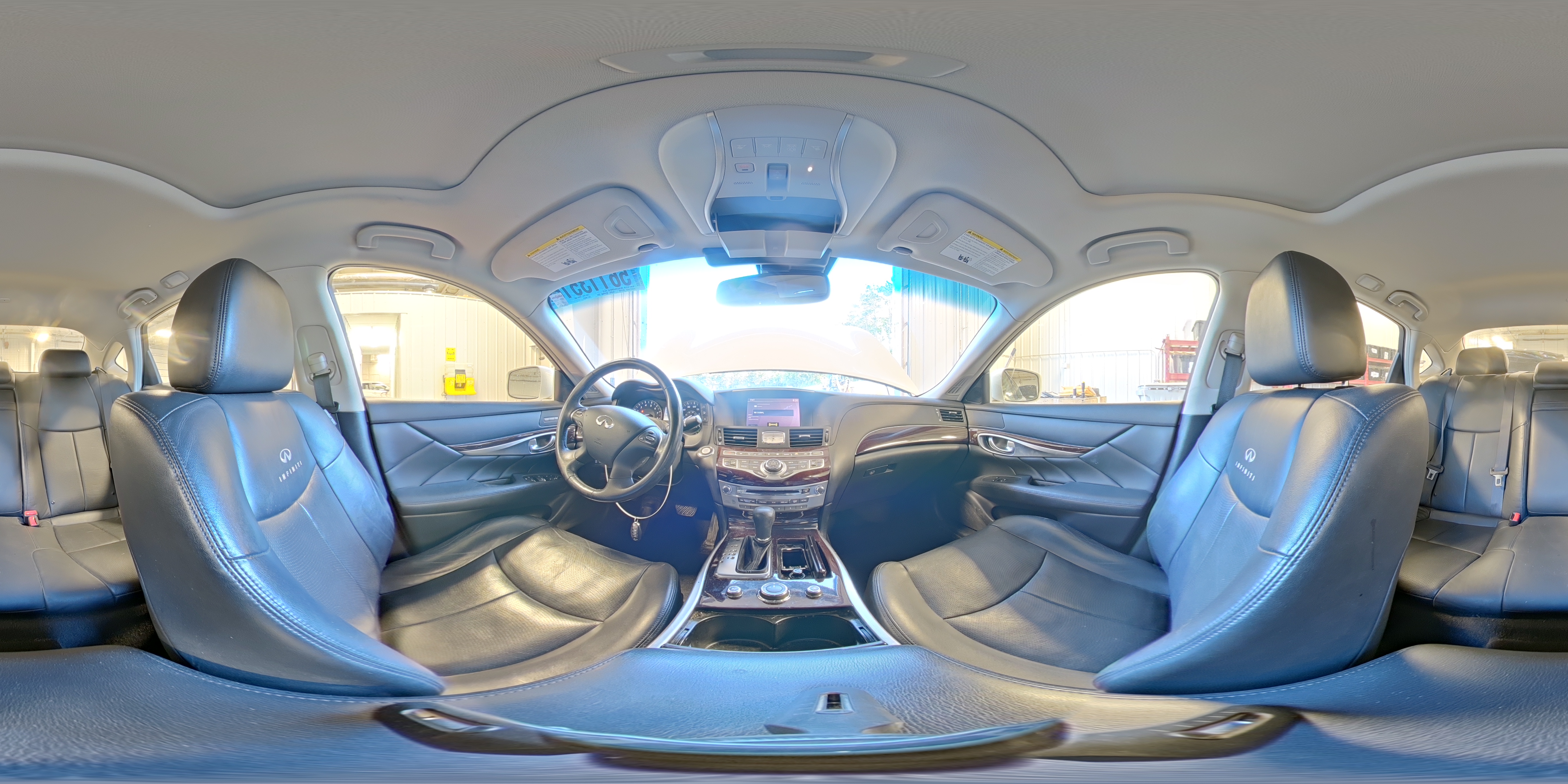 2013 Infiniti M37 X White vin: JN1BY1AR0DM600832
