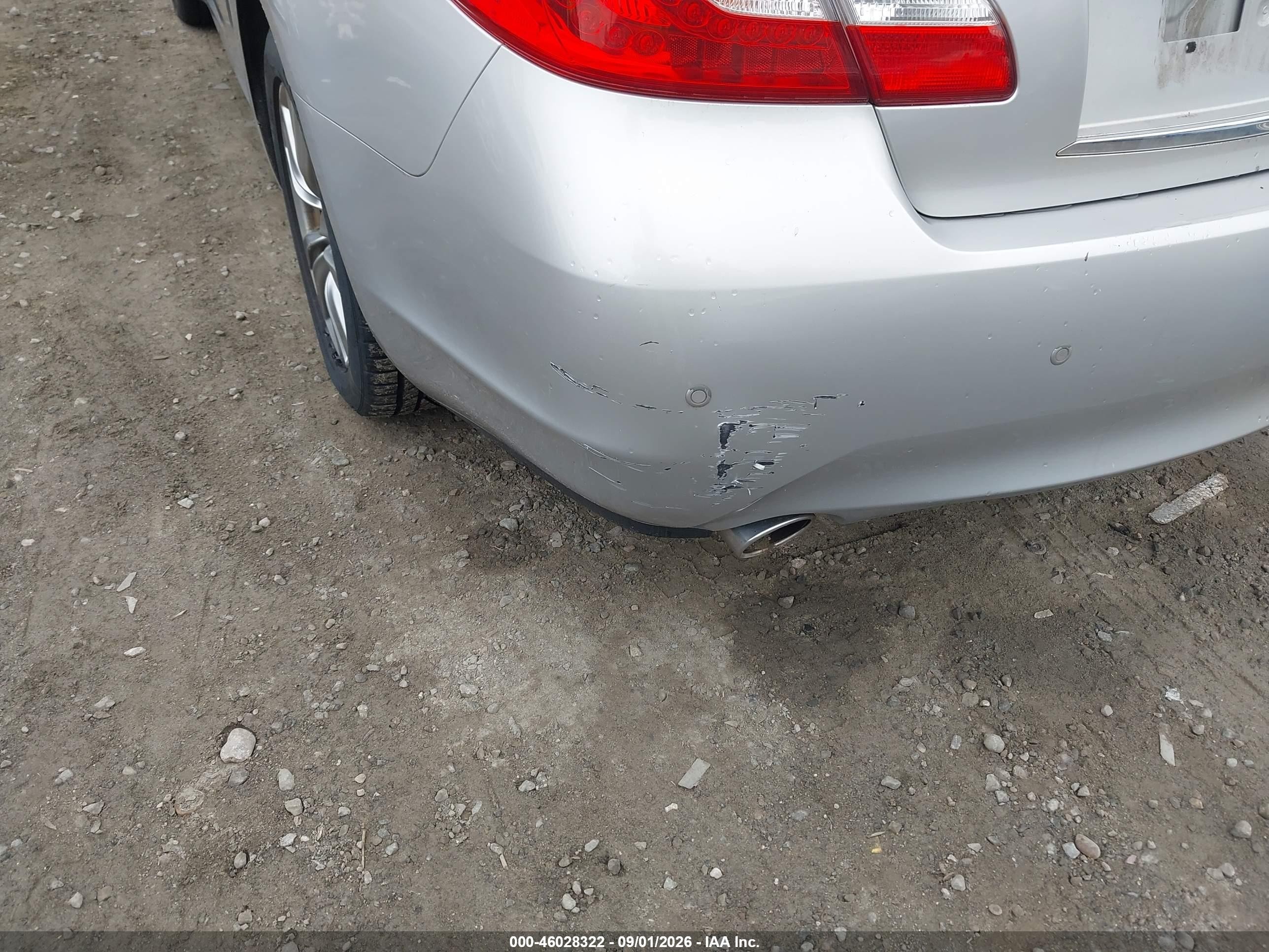 2013 Infiniti M37x Серебряный vin: JN1BY1AR0DM601110