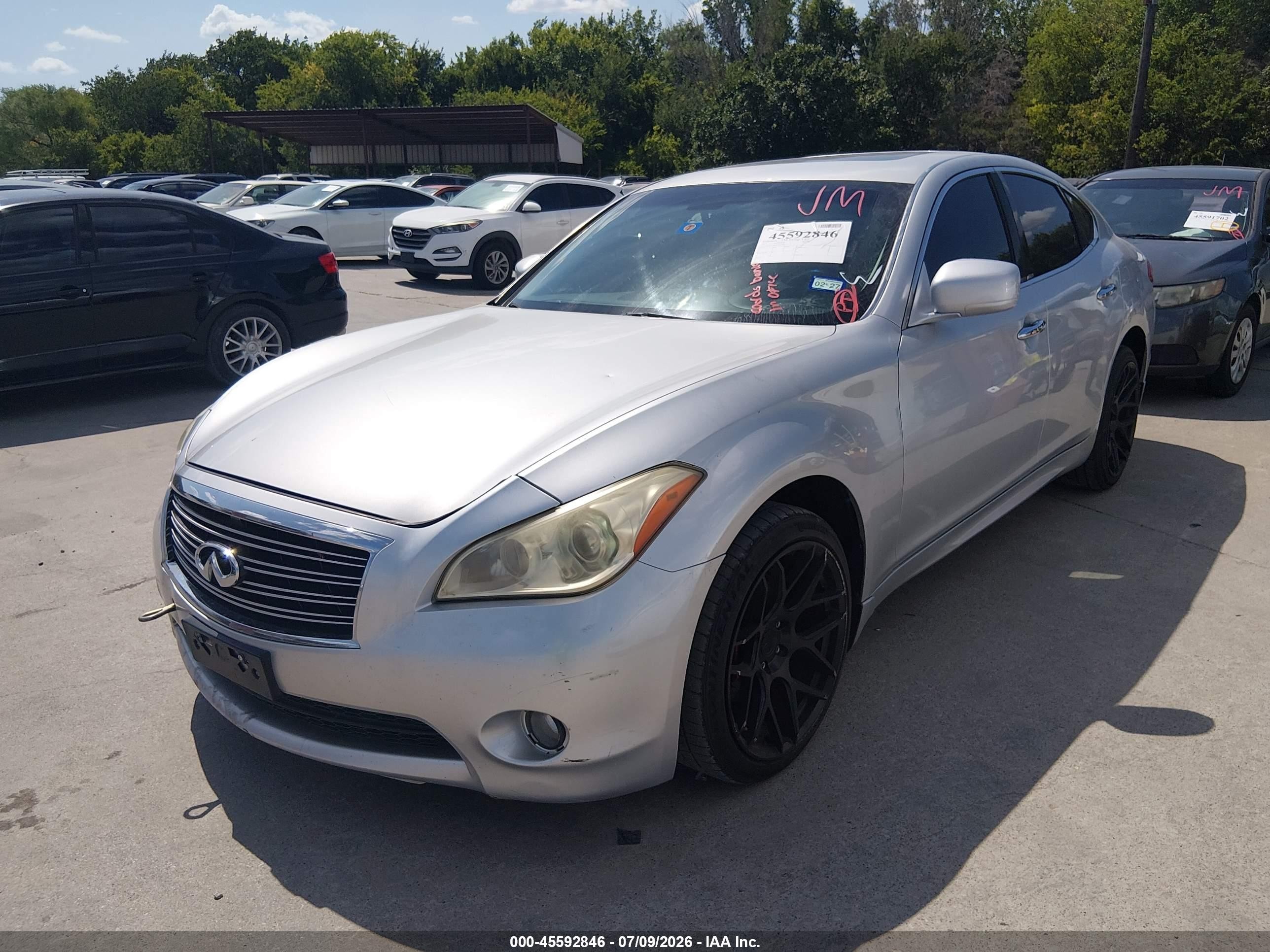 2011 Infiniti M37x   Gray vin: JN1BY1AR1BM371896