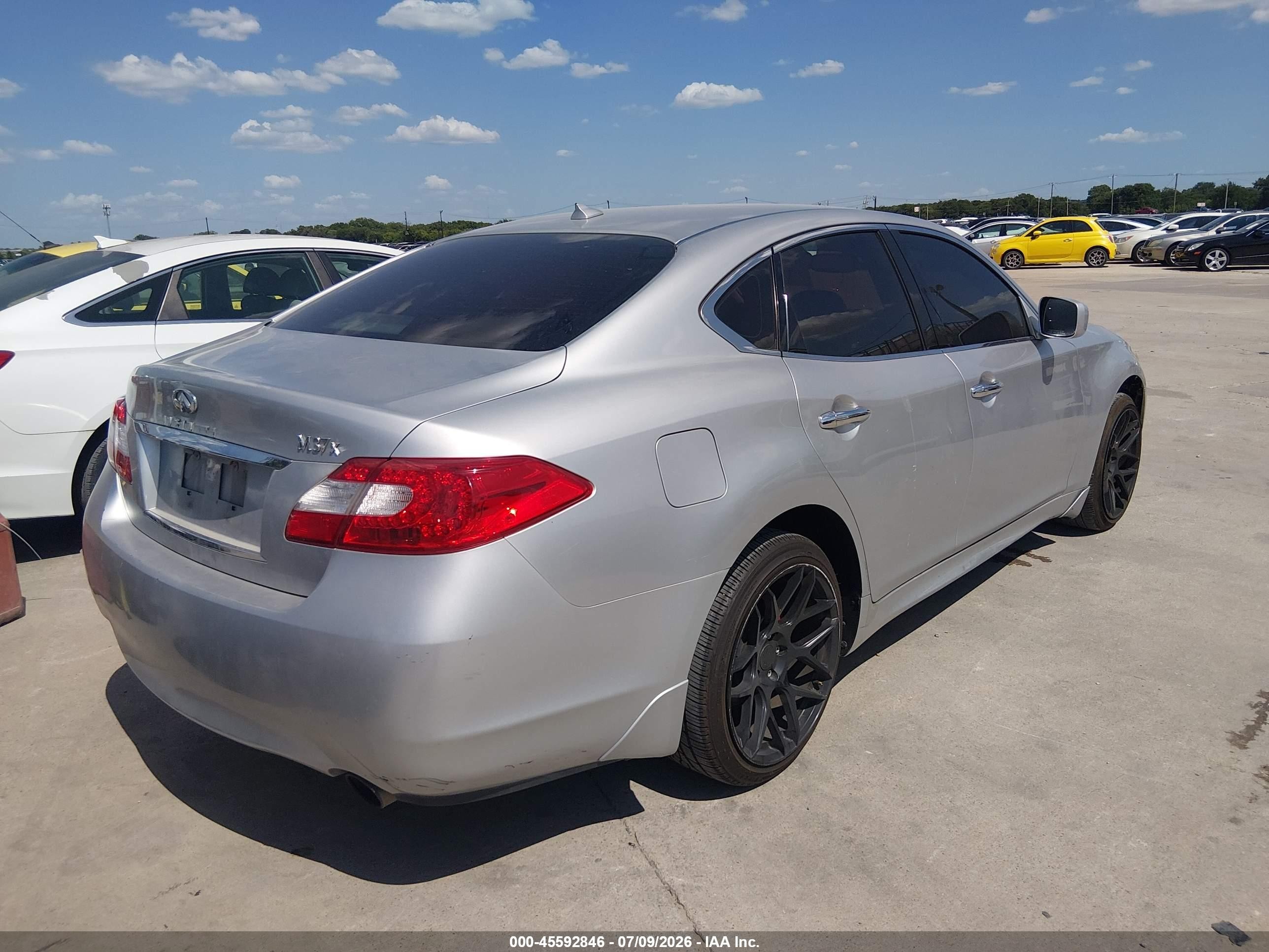 2011 Infiniti M37x   Gray vin: JN1BY1AR1BM371896
