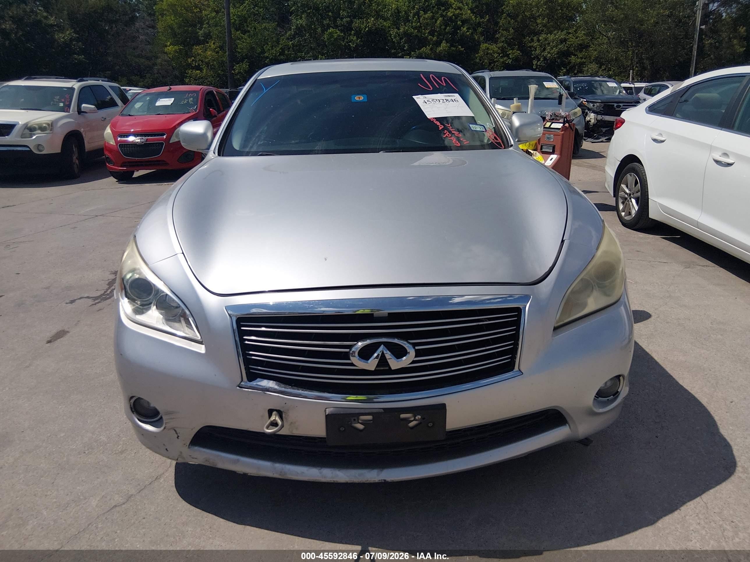 2011 Infiniti M37x   Gray vin: JN1BY1AR1BM371896