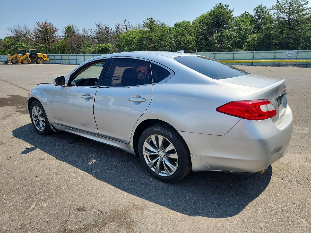 2012 Infiniti M37 X Silver vin: JN1BY1AR1CM393303