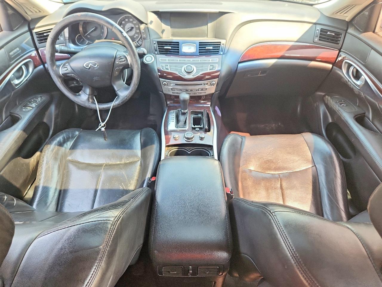 2012 Infiniti M37 X Silver vin: JN1BY1AR1CM393303
