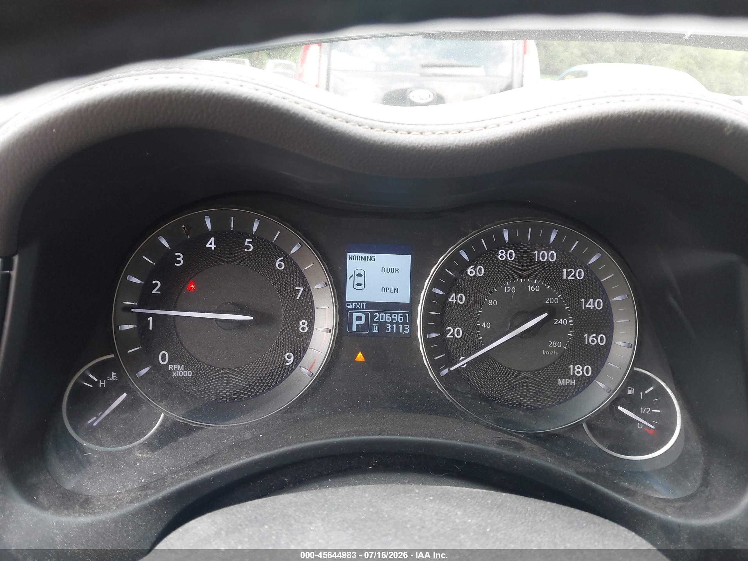 2012 Infiniti M37x   Black vin: JN1BY1AR1CM396606