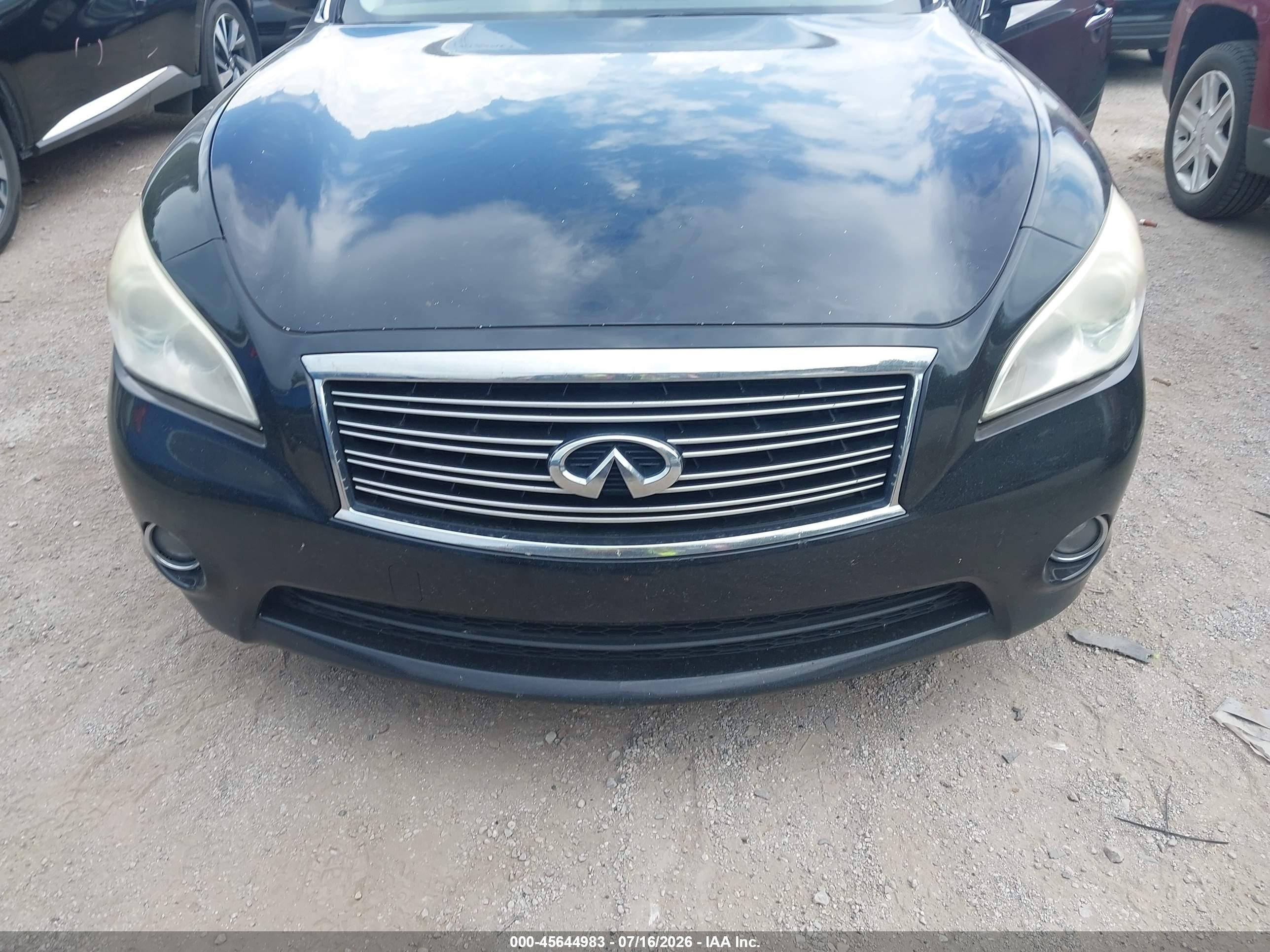 2012 Infiniti M37x   Black vin: JN1BY1AR1CM396606