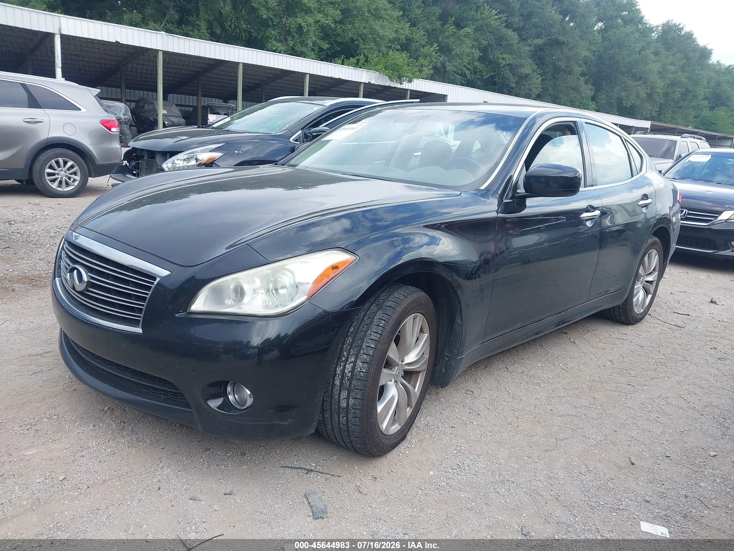 2012 Infiniti M37x   Black vin: JN1BY1AR1CM396606