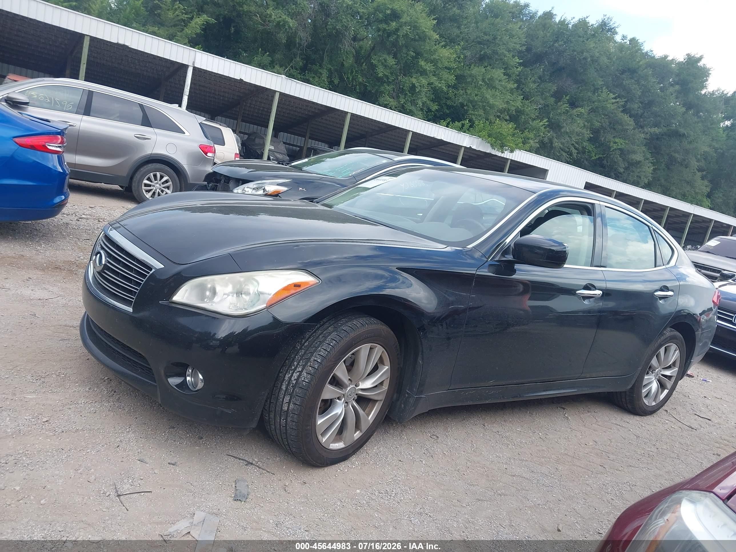 2012 Infiniti M37x   Black vin: JN1BY1AR1CM396606