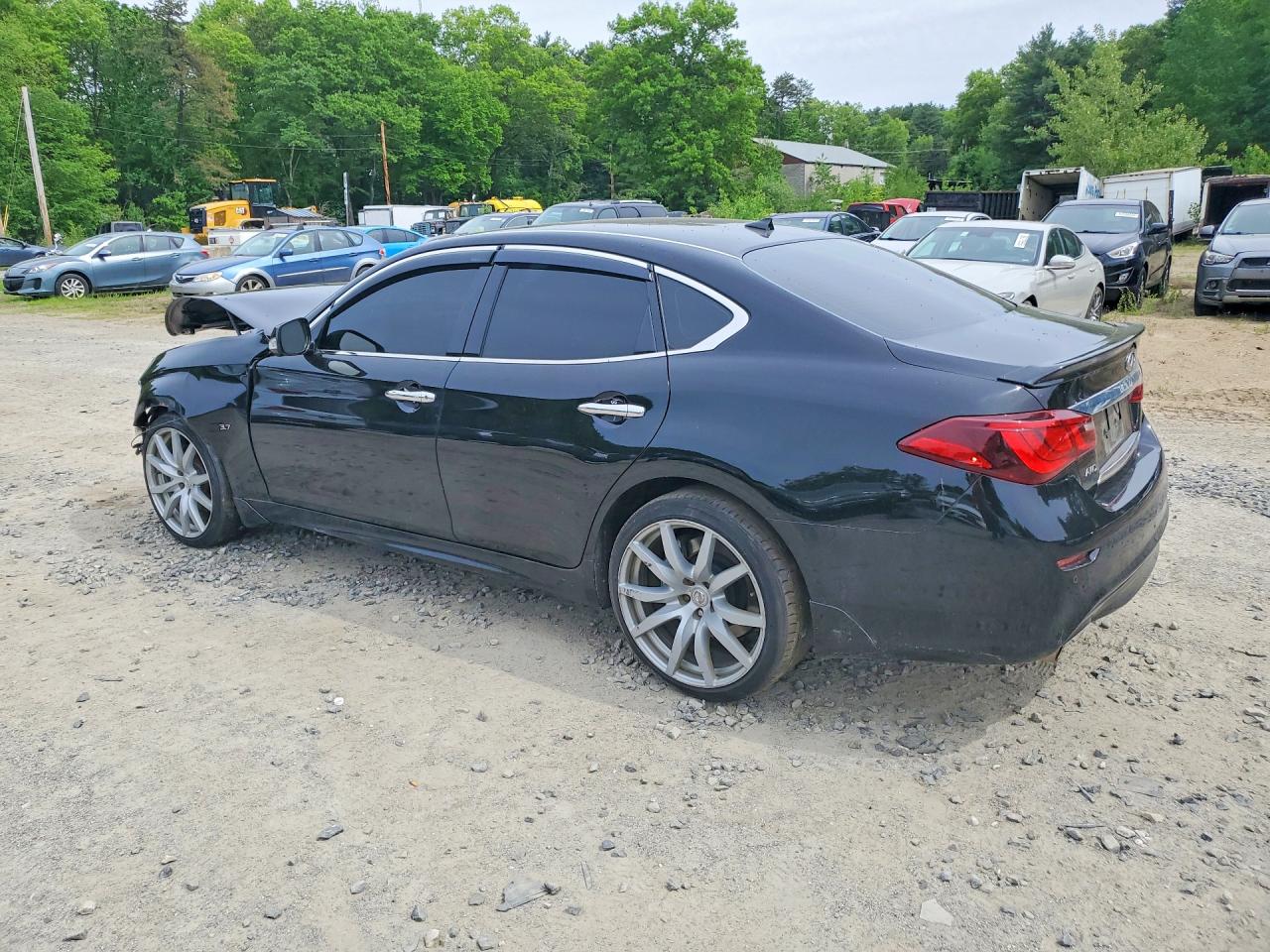 2015 Infiniti Q70 3.7 Black vin: JN1BY1AR1FM560781