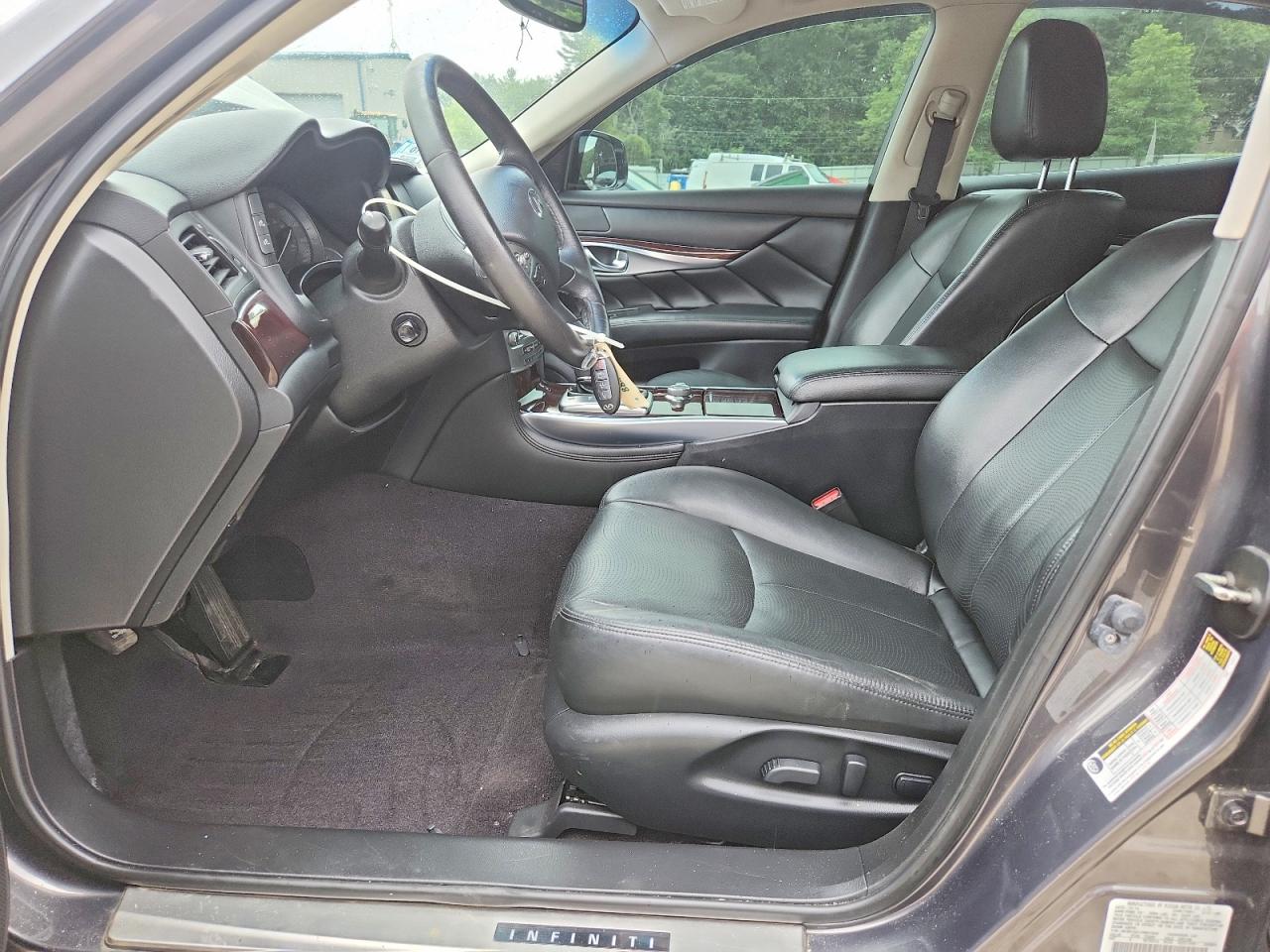 2015 Infiniti Q70 3.7 Gray vin: JN1BY1AR1FM561834