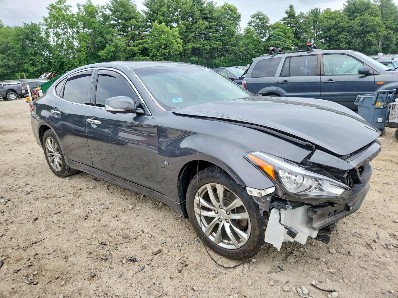 2015 Infiniti Q70 3.7 Gray vin: JN1BY1AR1FM561834