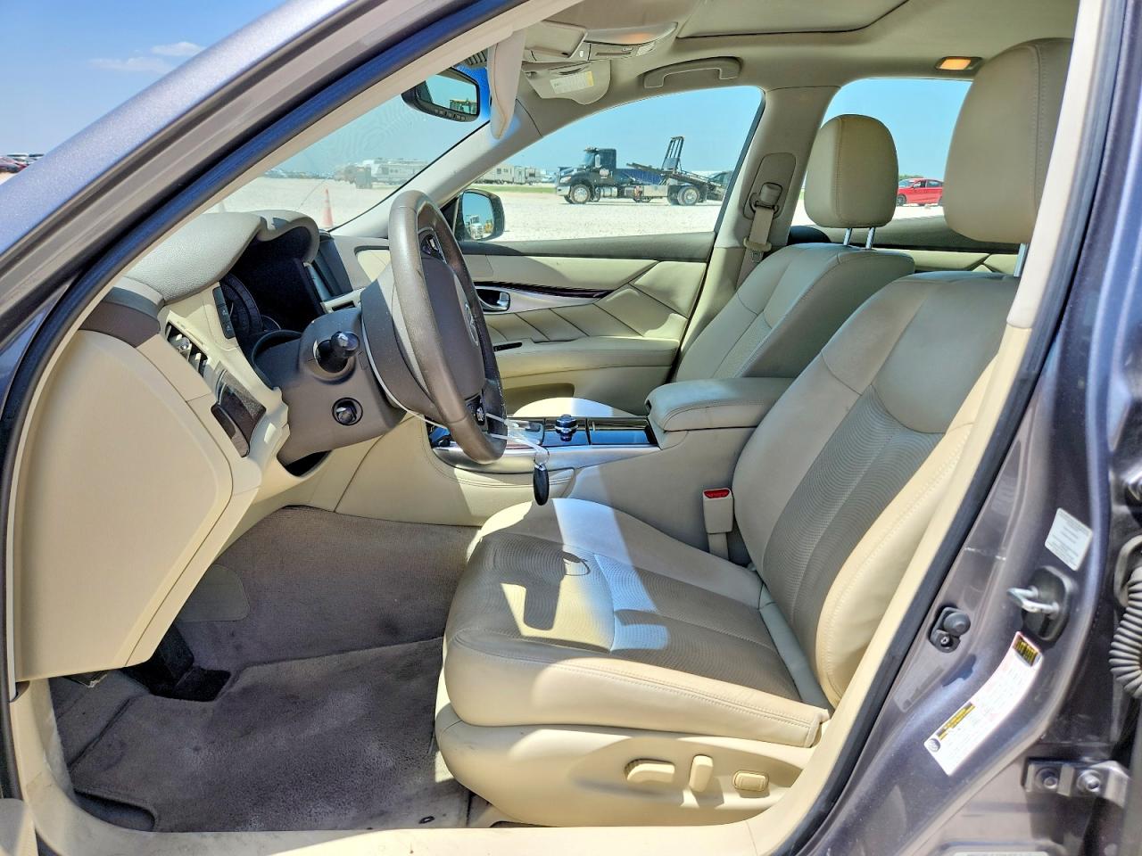2015 Infiniti Q70 3.7 Gray vin: JN1BY1AR1FM562143