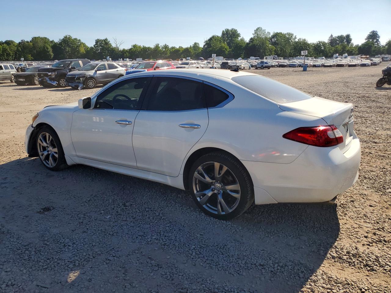 2011 Infiniti M37 X White vin: JN1BY1AR2BM370367