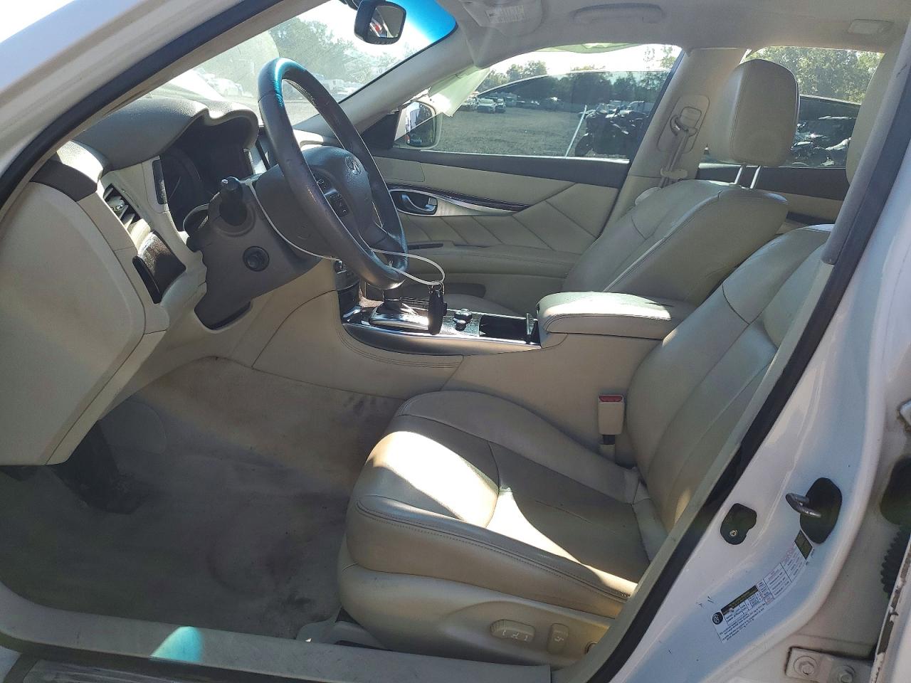 2011 Infiniti M37 X White vin: JN1BY1AR2BM370367