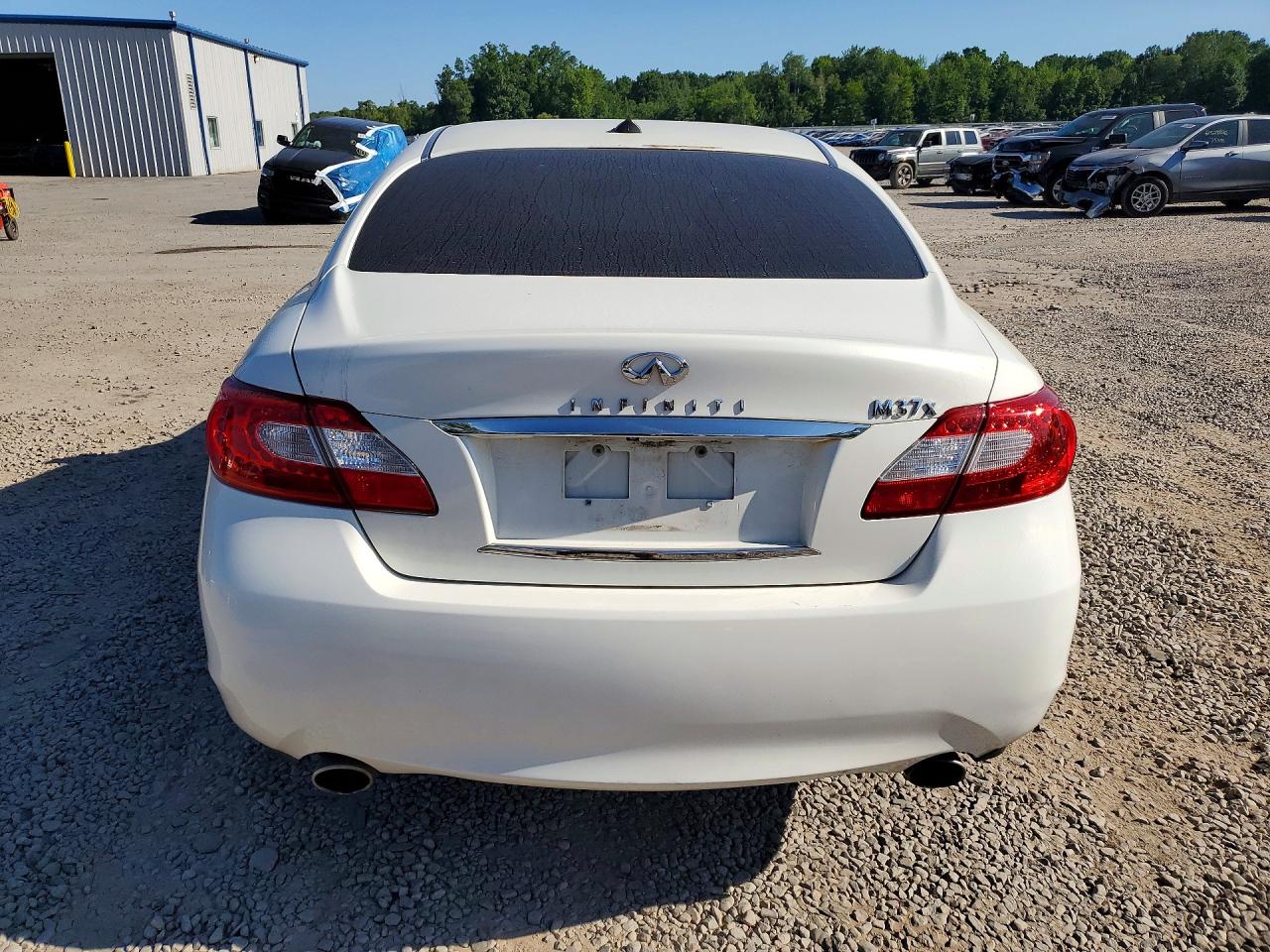 2011 Infiniti M37 X White vin: JN1BY1AR2BM370367