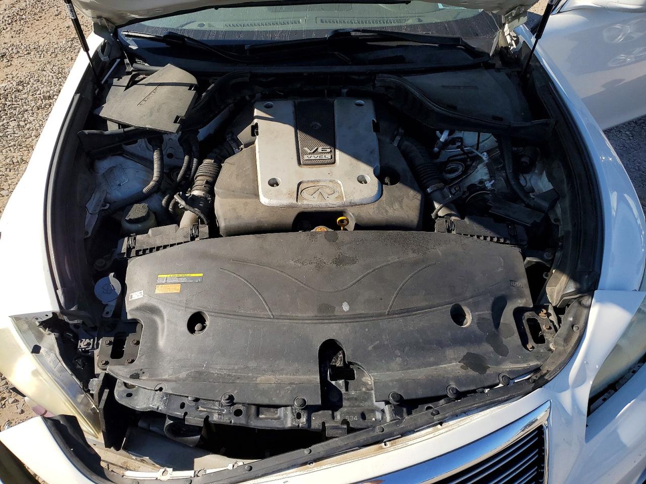 2011 Infiniti M37 X White vin: JN1BY1AR2BM370367