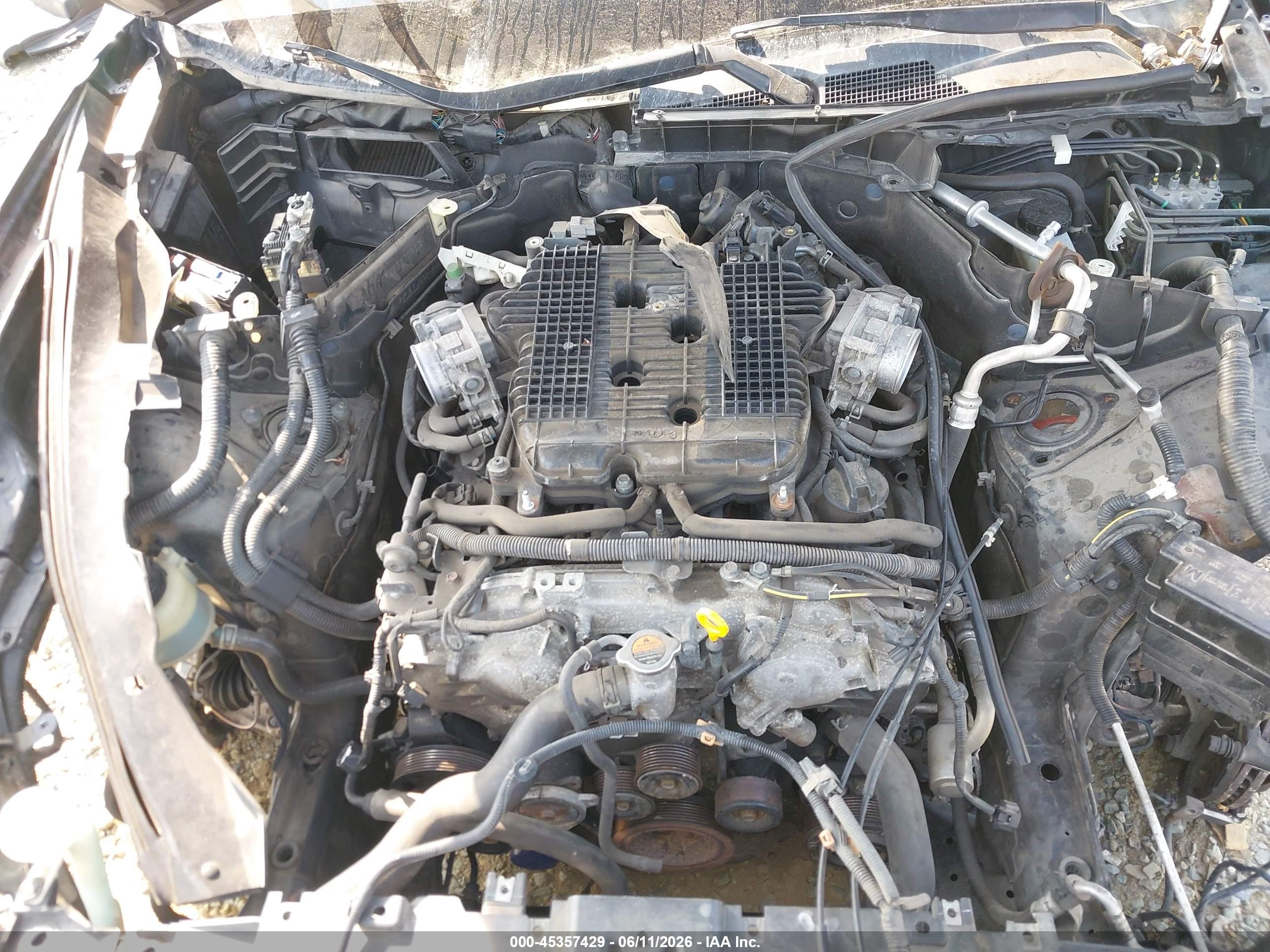 2011 Infiniti M37x   Black vin: JN1BY1AR2BM370403