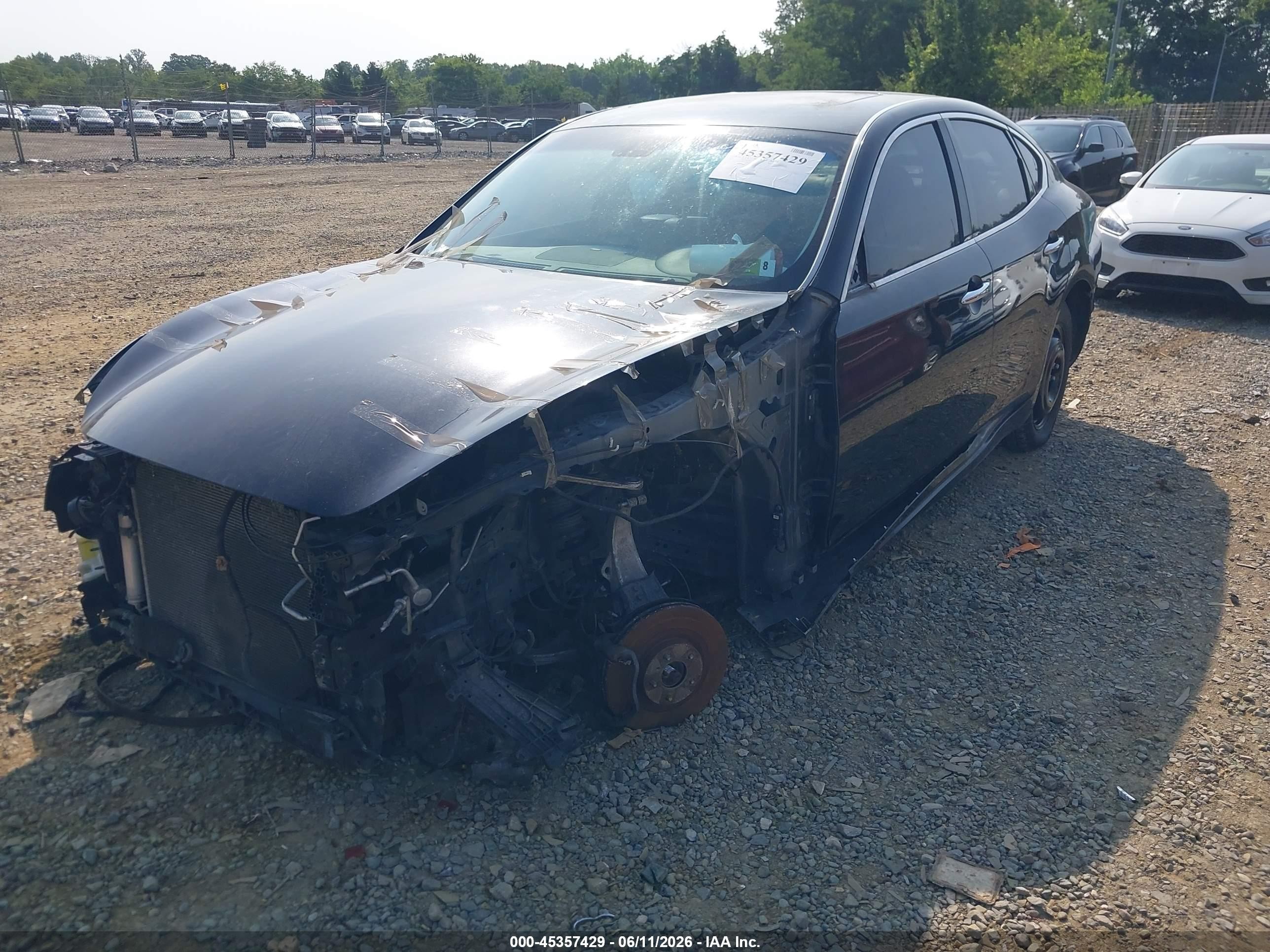 2011 Infiniti M37x   Black vin: JN1BY1AR2BM370403