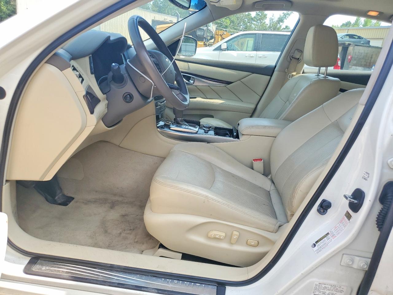 2012 Infiniti M37 X White vin: JN1BY1AR2CM396582