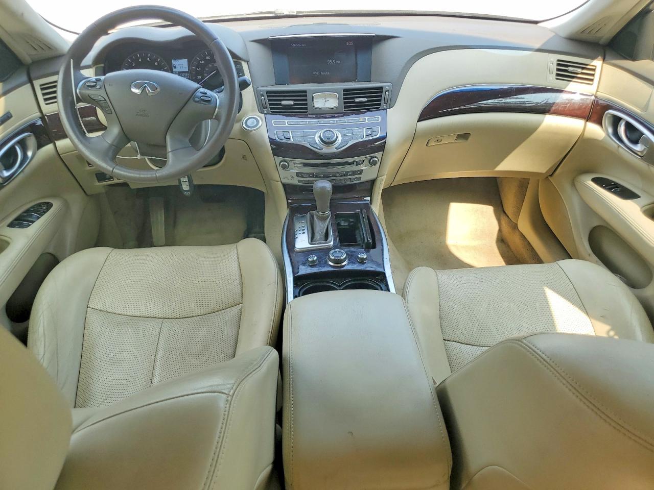 2012 Infiniti M37 X White vin: JN1BY1AR2CM396582