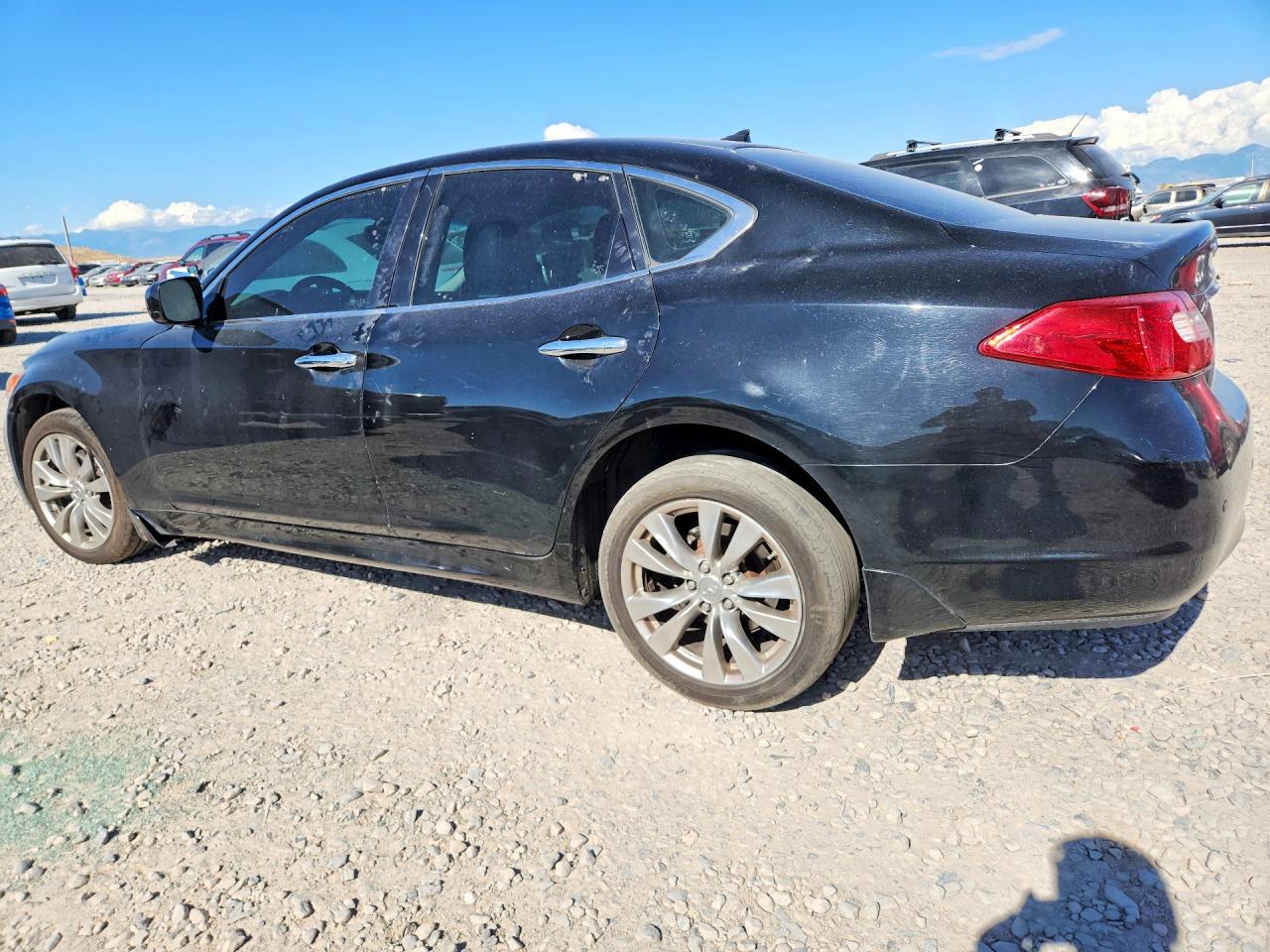 2013 Infiniti M37 X Black vin: JN1BY1AR2DM602825