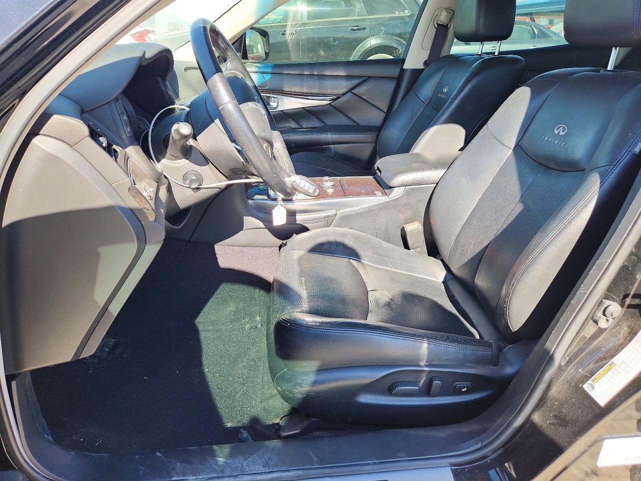 2013 Infiniti M37 X Black vin: JN1BY1AR2DM602825