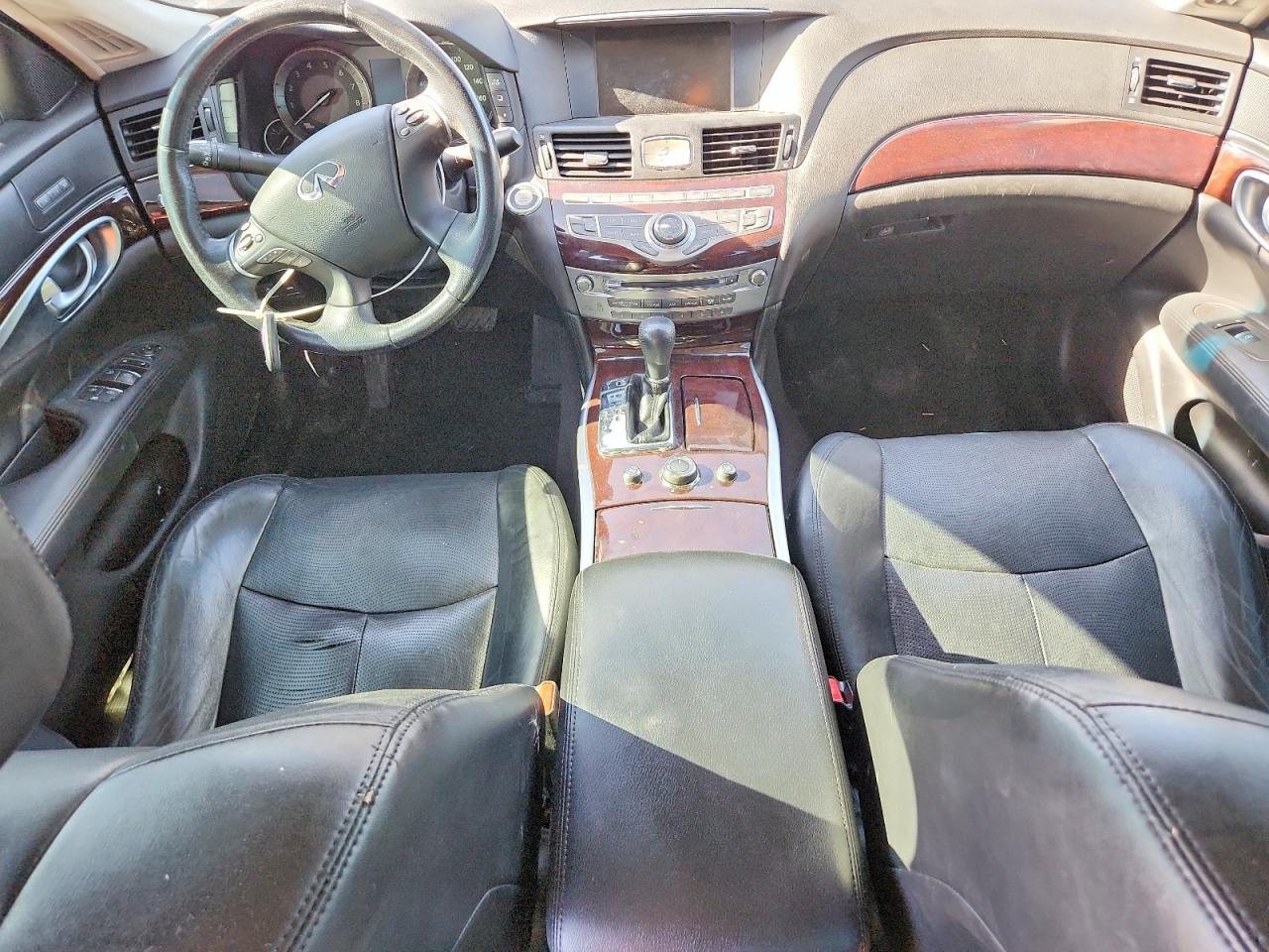 2013 Infiniti M37 X Black vin: JN1BY1AR2DM602825