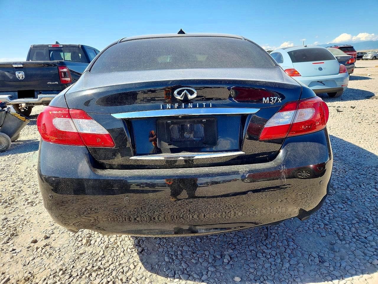2013 Infiniti M37 X Black vin: JN1BY1AR2DM602825