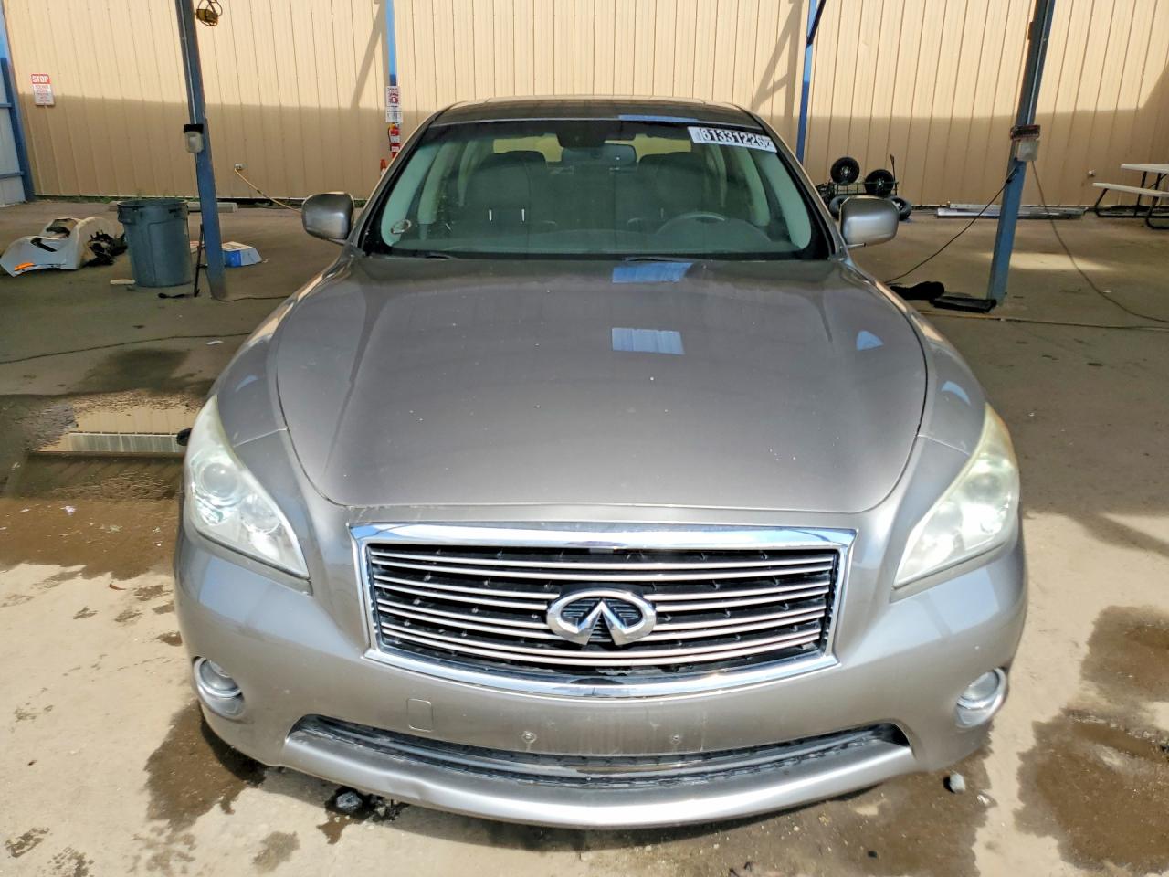 2014 Infiniti Q70 3.7 Gray vin: JN1BY1AR2EM320122
