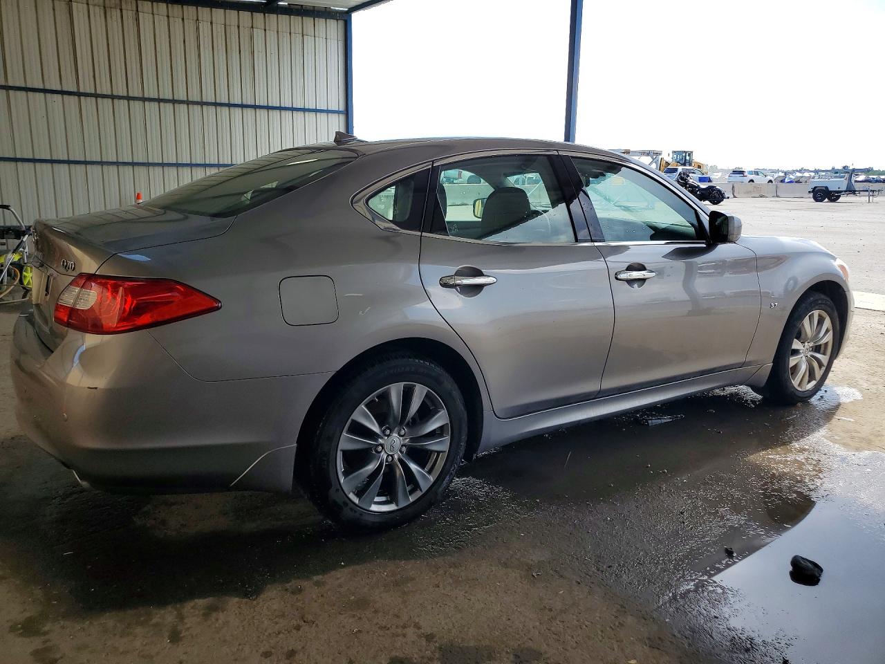 2014 Infiniti Q70 3.7 Gray vin: JN1BY1AR2EM320122