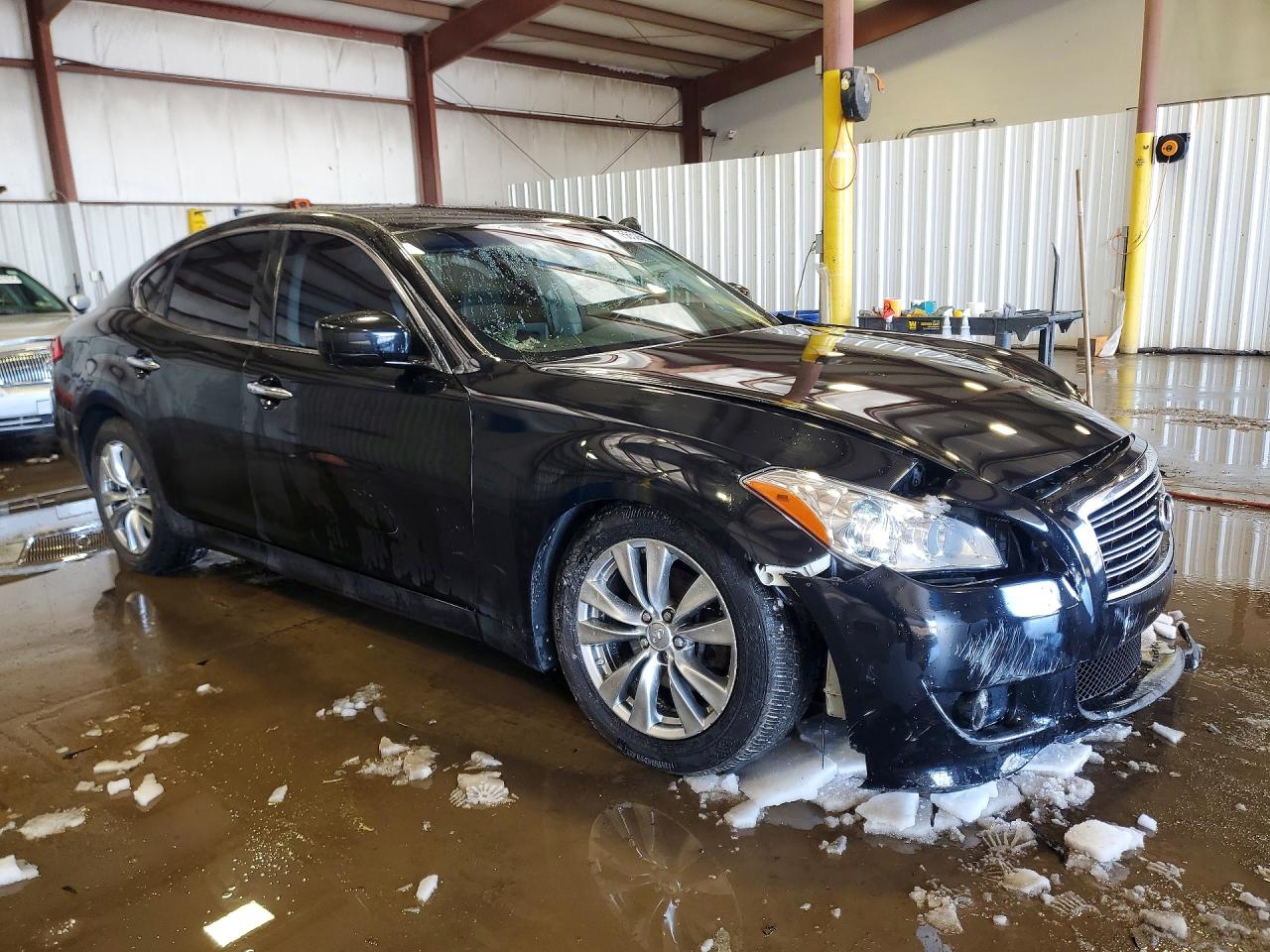2011 Infiniti M37 X Черный vin: JN1BY1AR3BM370197
