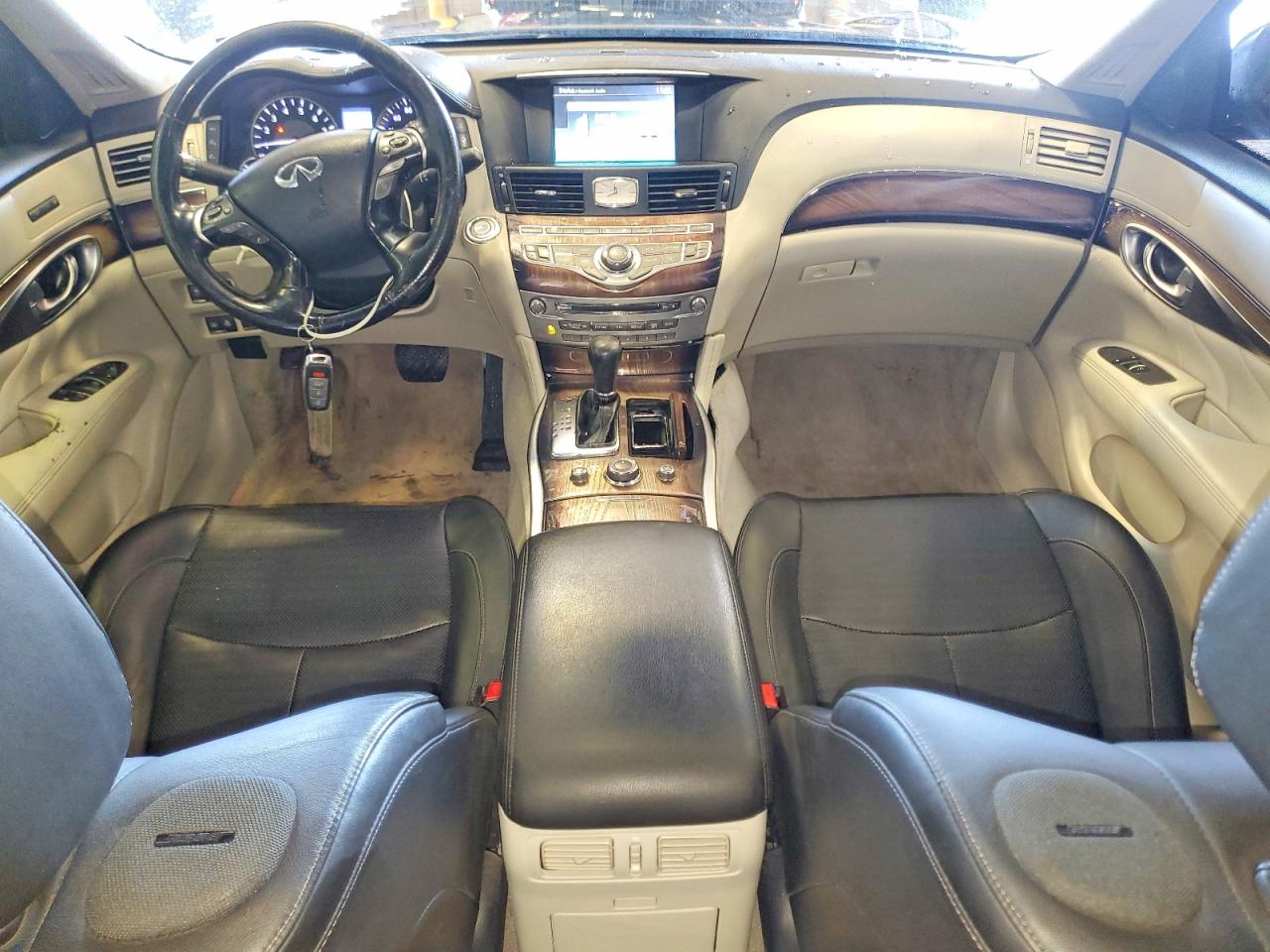 2011 Infiniti M37 X Черный vin: JN1BY1AR3BM370197
