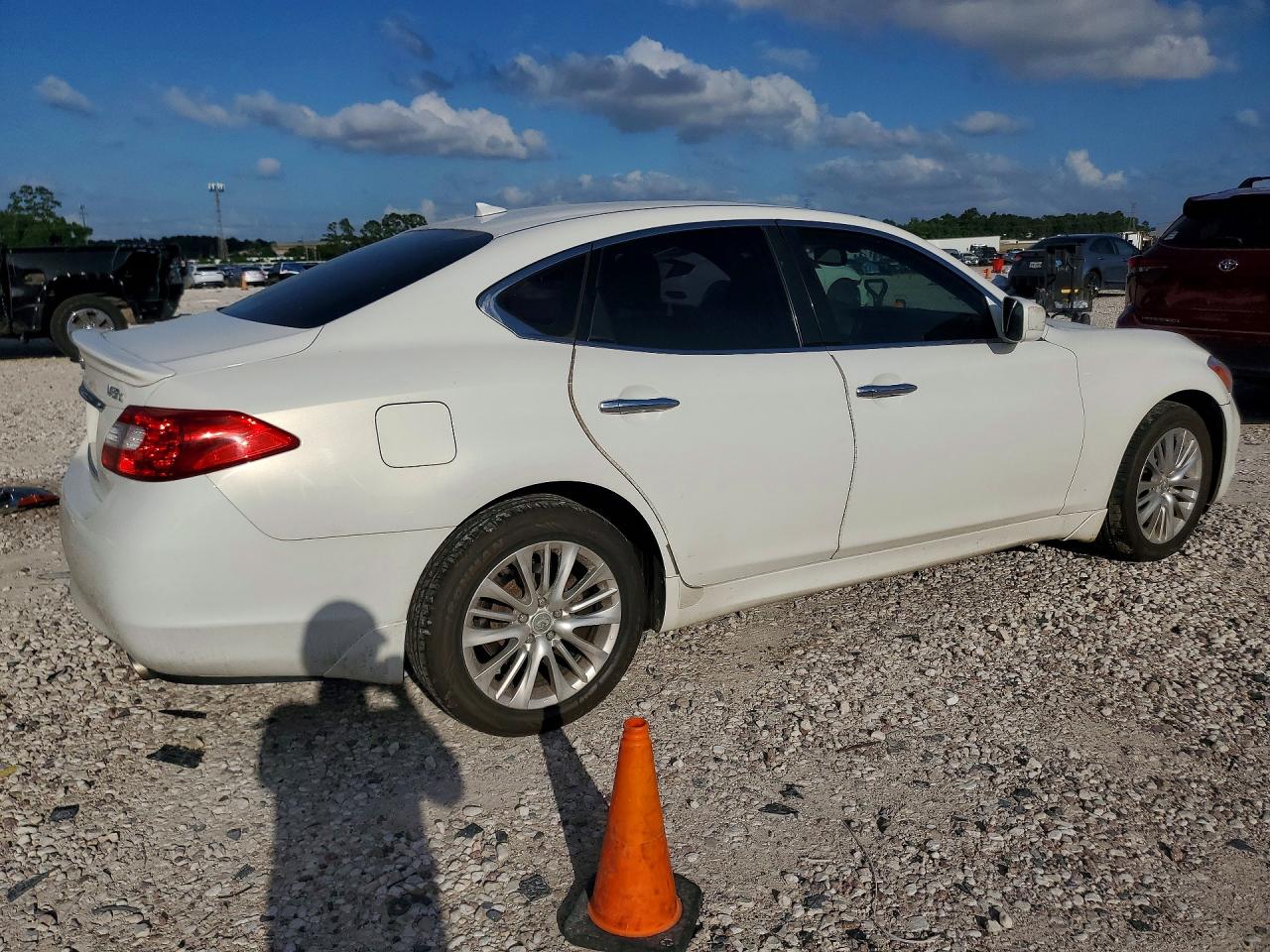 2011 Infiniti M37 X White vin: JN1BY1AR3BM373262