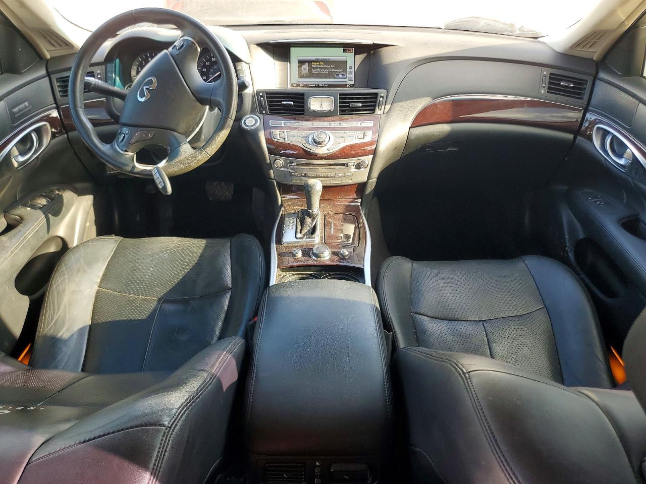 2011 Infiniti M37 X White vin: JN1BY1AR3BM373262
