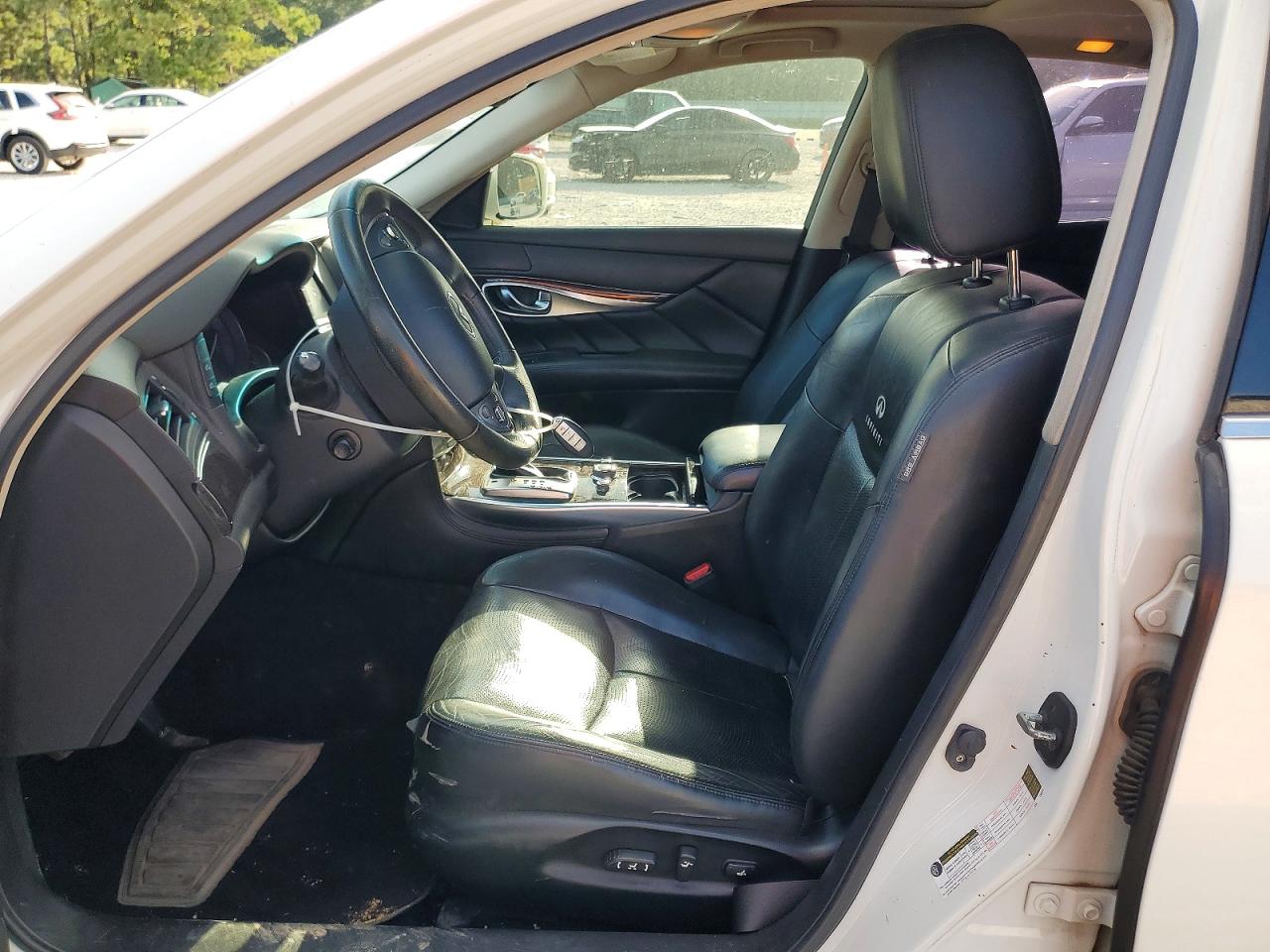 2011 Infiniti M37 X White vin: JN1BY1AR3BM373262