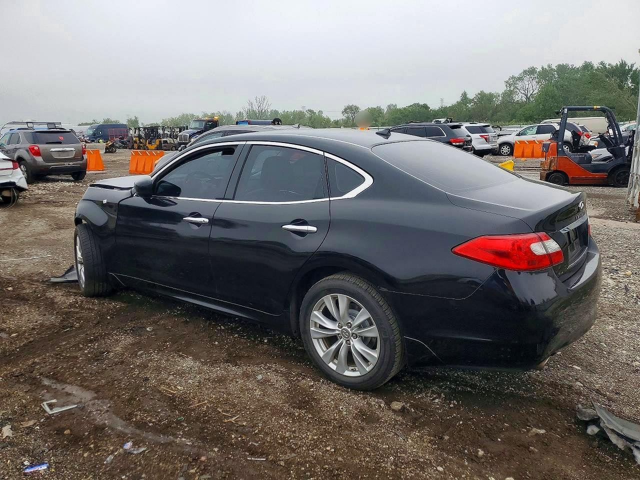 2011 Infiniti M37 X Black vin: JN1BY1AR3BM375352