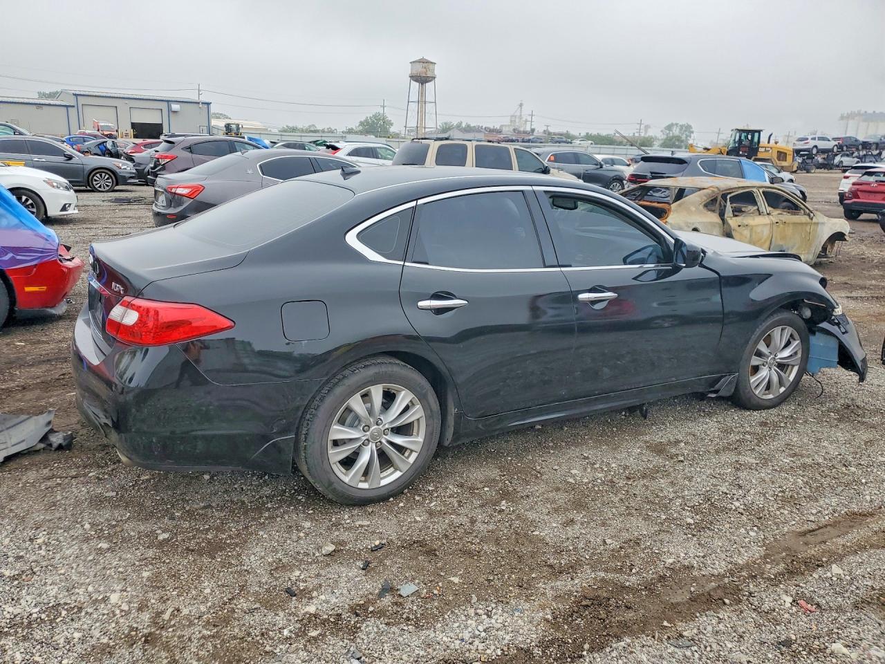 2011 Infiniti M37 X Black vin: JN1BY1AR3BM375352