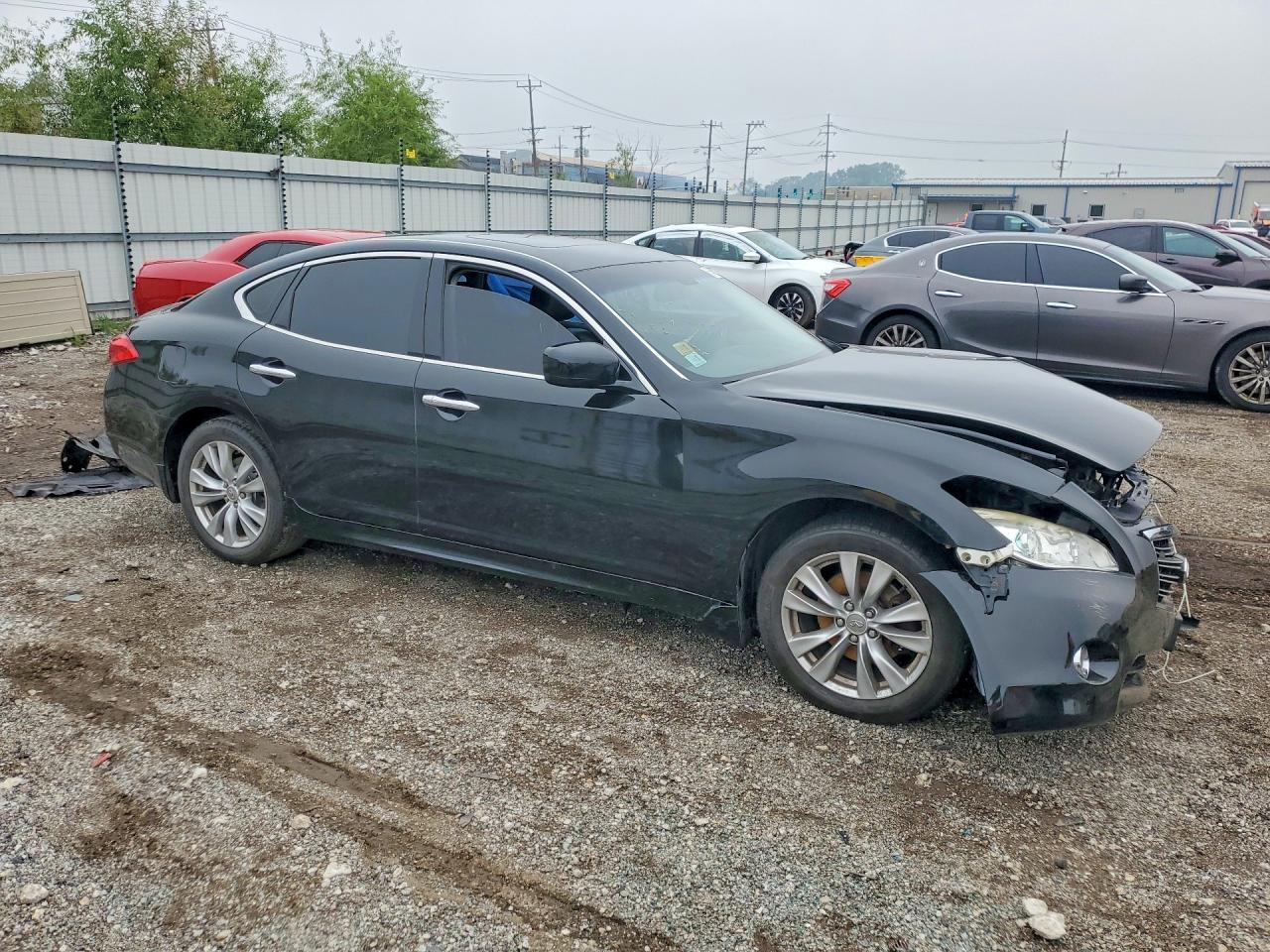 2011 Infiniti M37 X Black vin: JN1BY1AR3BM375352