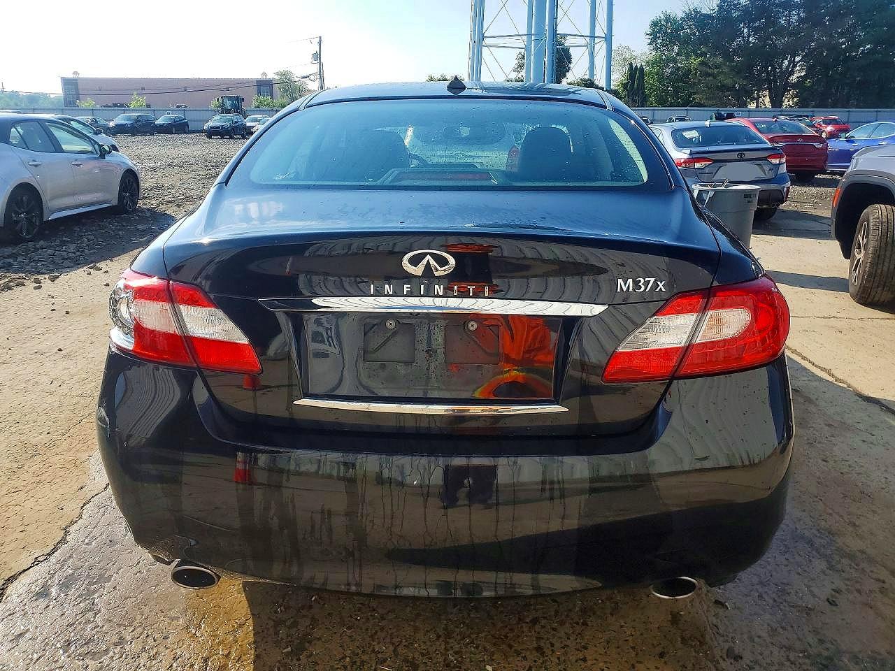 2012 Infiniti M37 X Black vin: JN1BY1AR3CM393397
