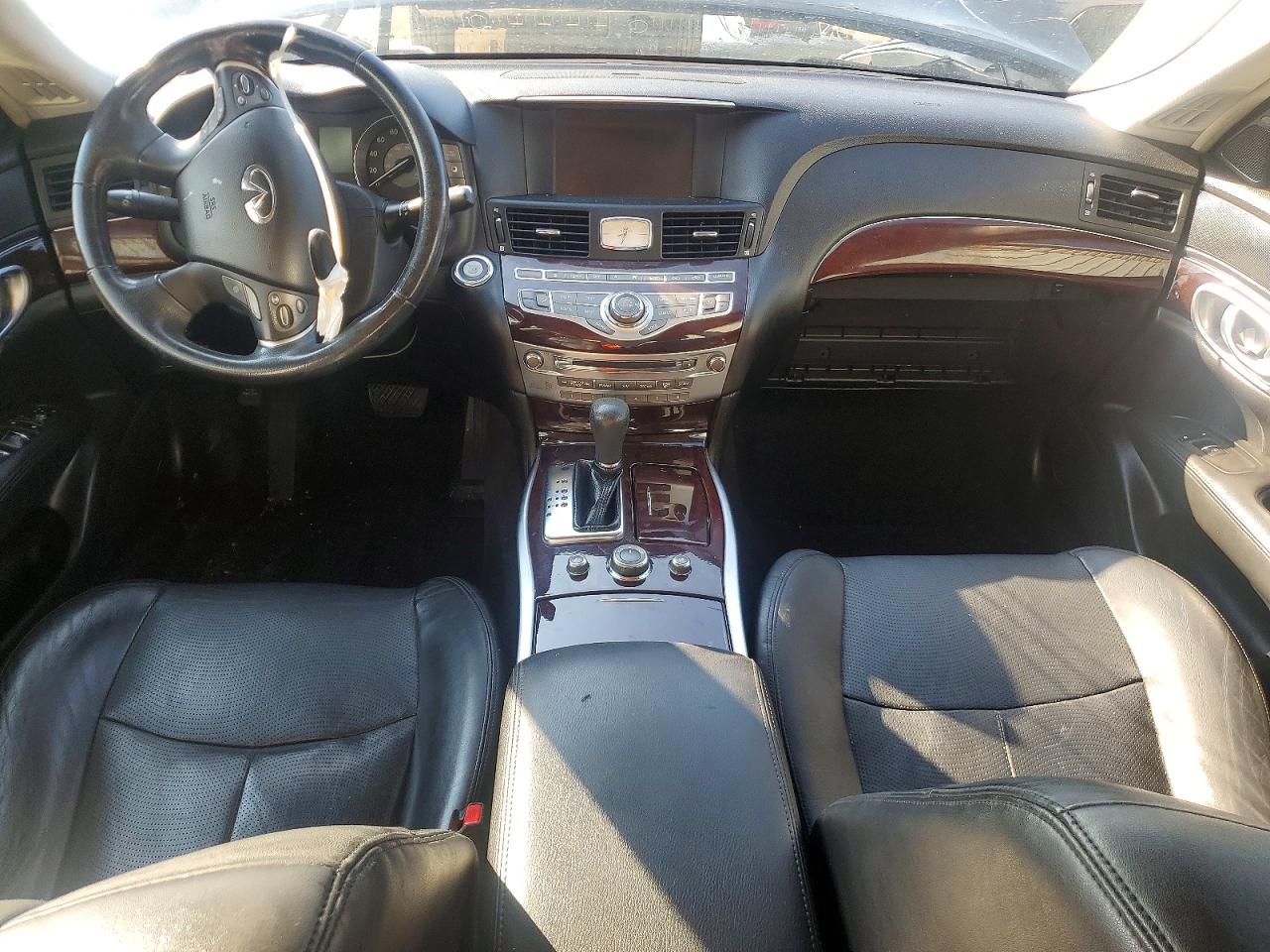 2012 Infiniti M37 X Black vin: JN1BY1AR3CM393397