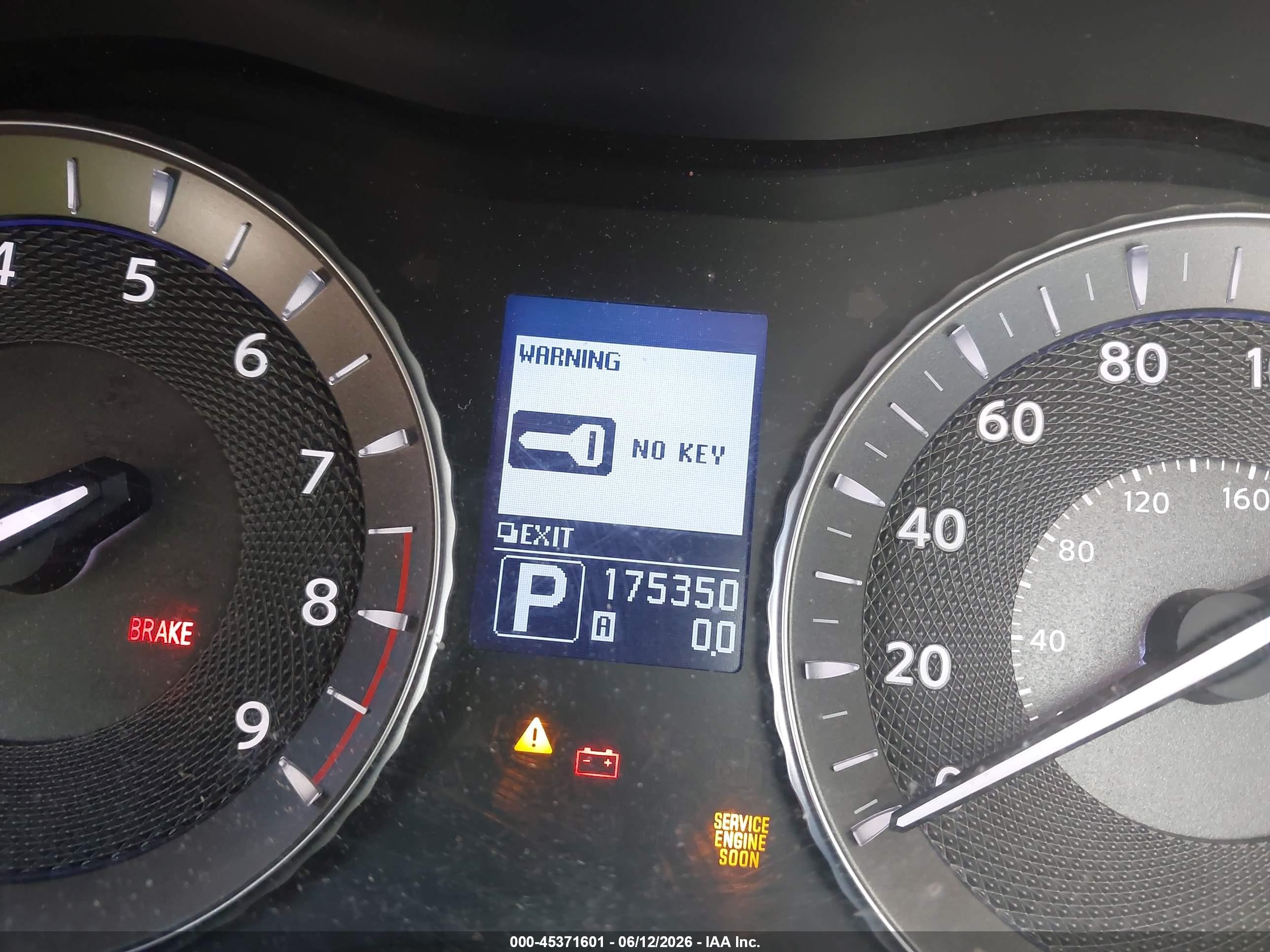 2012 Infiniti M37x   Gray vin: JN1BY1AR3CM394985
