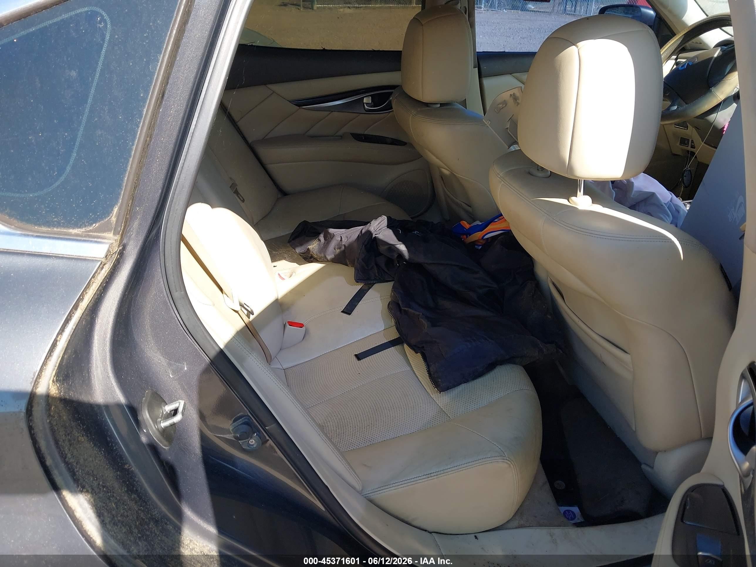 2012 Infiniti M37x   Gray vin: JN1BY1AR3CM394985