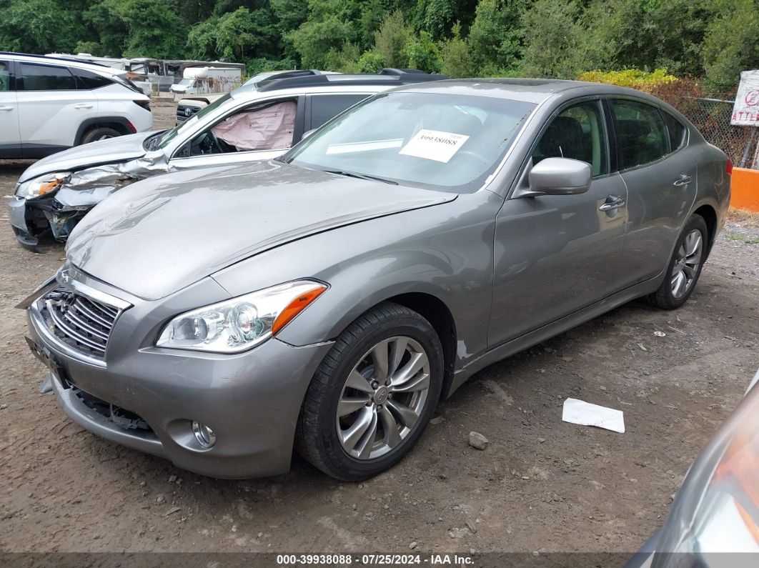 2013 Infiniti M37x   Серый vin: JN1BY1AR3DM600291