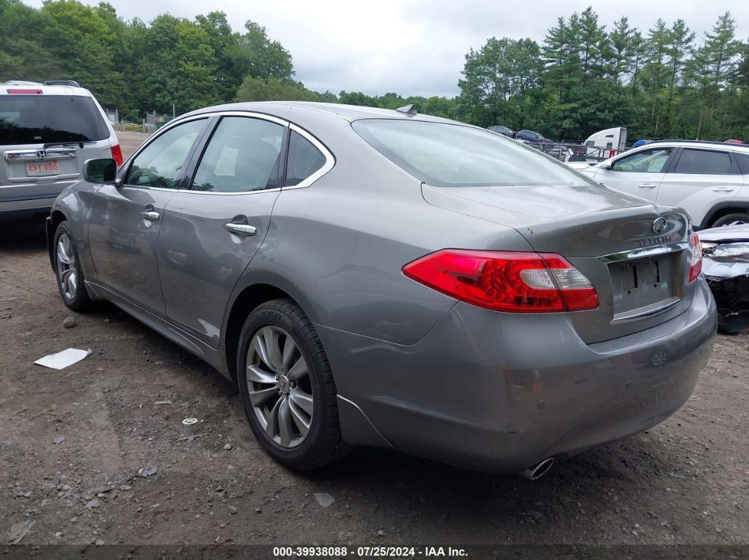 2013 Infiniti M37x   Серый vin: JN1BY1AR3DM600291