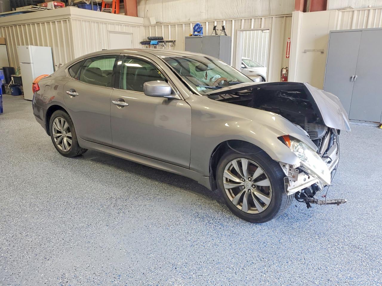 2013 Infiniti M37 X Gray vin: JN1BY1AR3DM600291