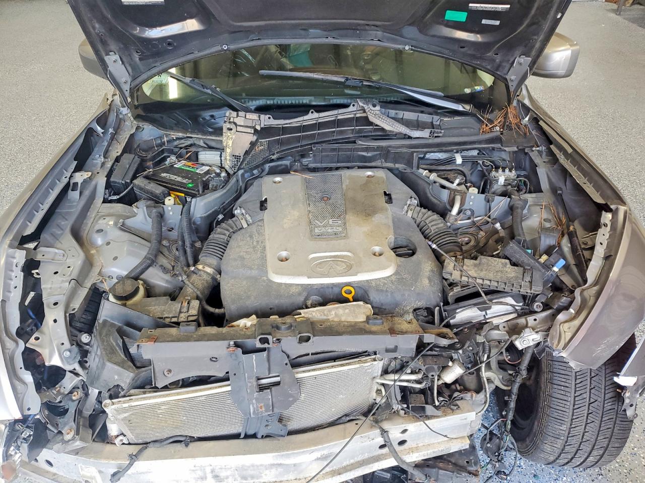 2013 Infiniti M37 X Gray vin: JN1BY1AR3DM600291