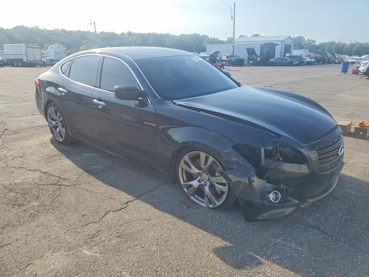 2013 Infiniti M37 X Black vin: JN1BY1AR3DM603000